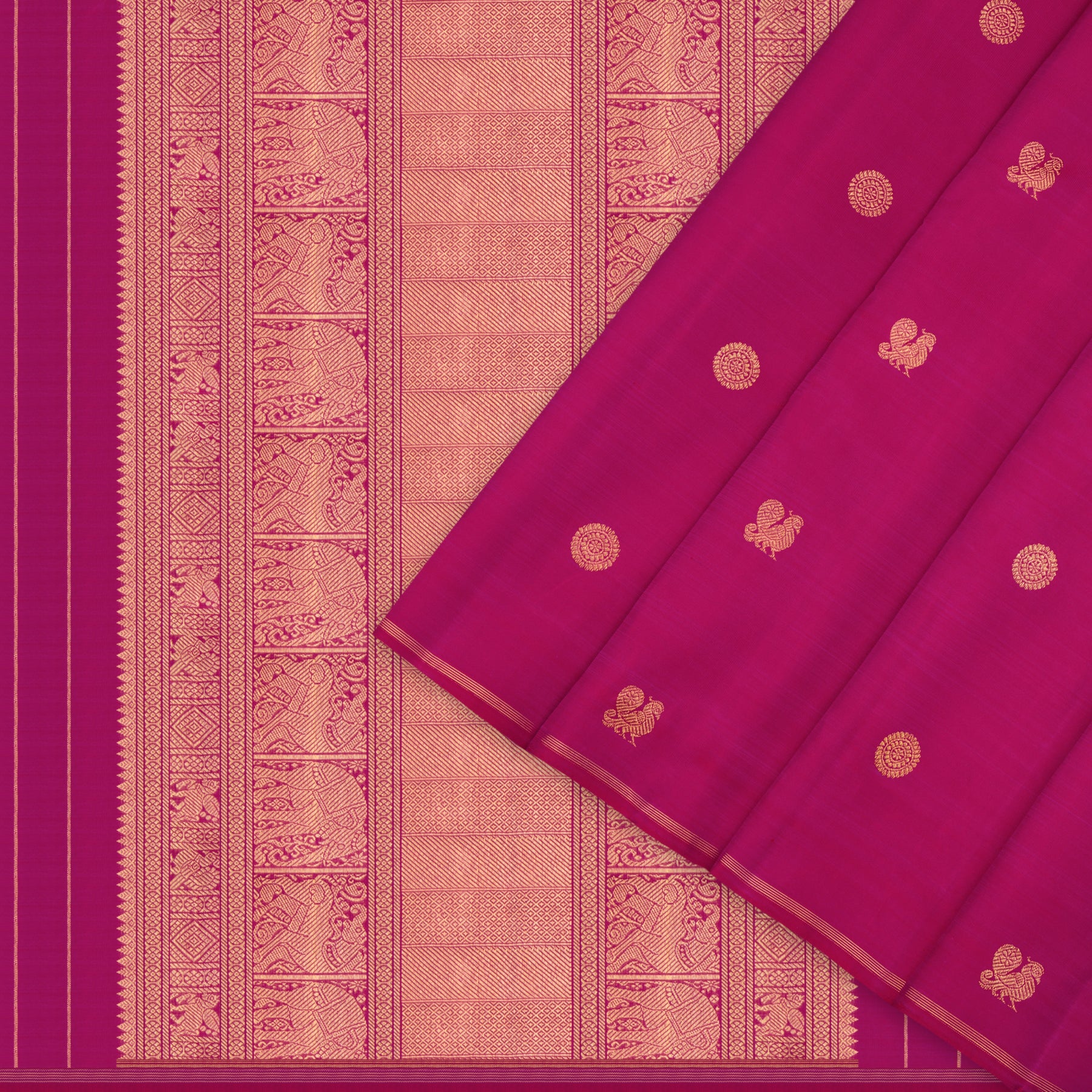 Kanakavalli Kanjivaram Silk Sari 24-615-HS001-02191 - Cover View