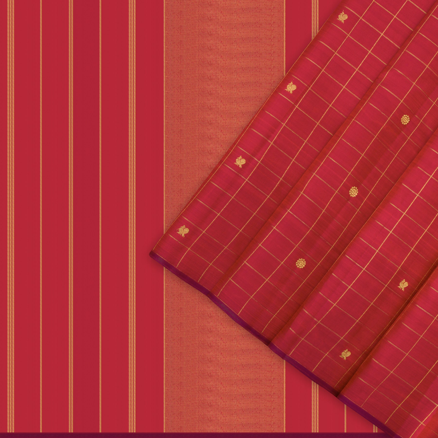 Kanakavalli Kanjivaram Silk Sari 24-615-HS001-02193 - Cover View