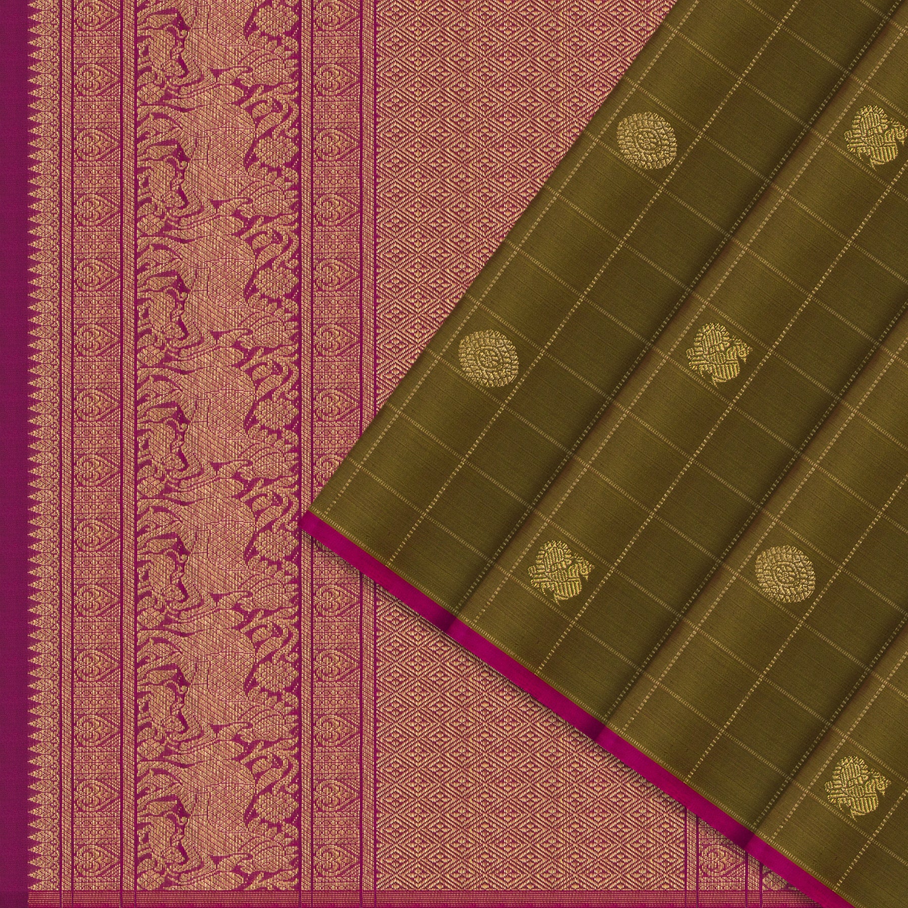 Kanakavalli Kanjivaram Silk Sari 24-615-HS001-02198