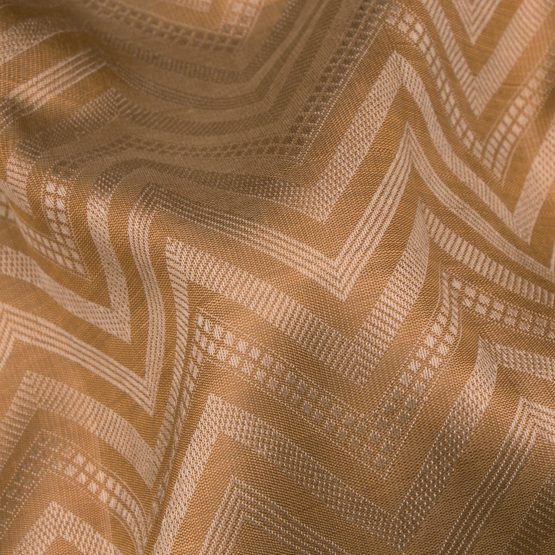 Kanakavalli Kanjivaram Silk Sari 24-615-HS001-02248 - Fabric View