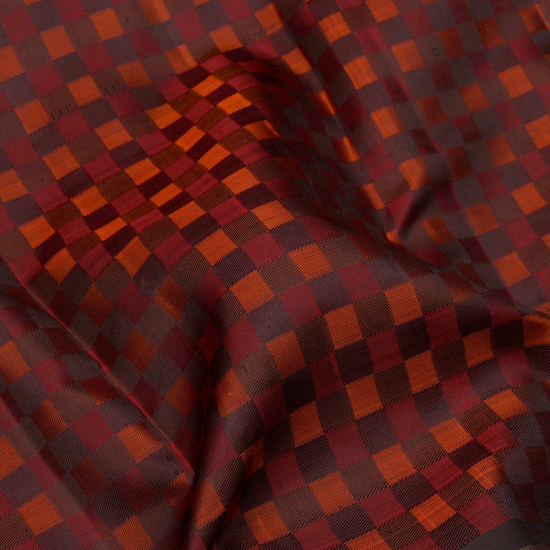 Kanakavalli Kanjivaram Silk Sari 24-615-HS001-02267 - Fabric View