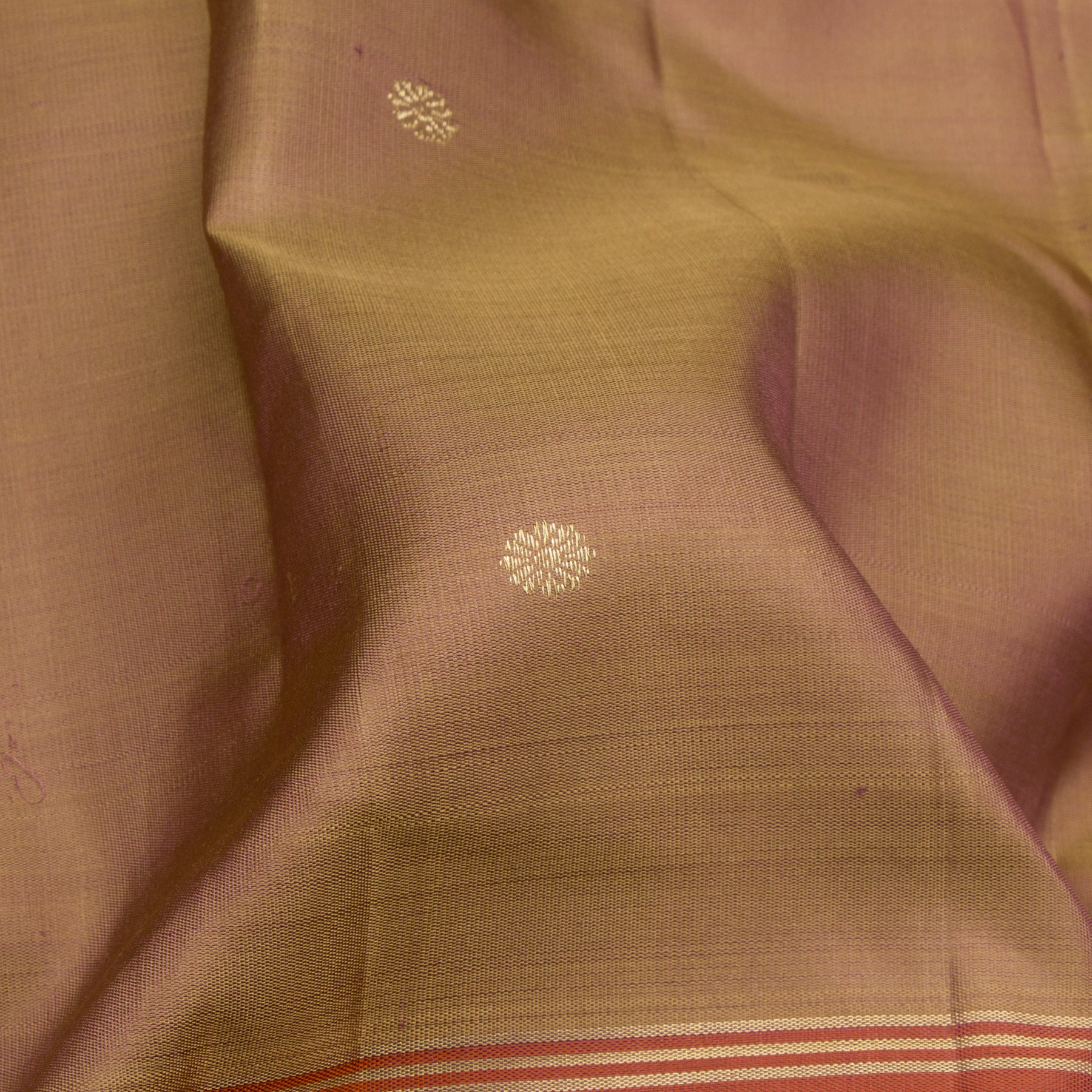 Kanakavalli Kanjivaram Silk Sari 24-615-HS001-02296 - Fabric View