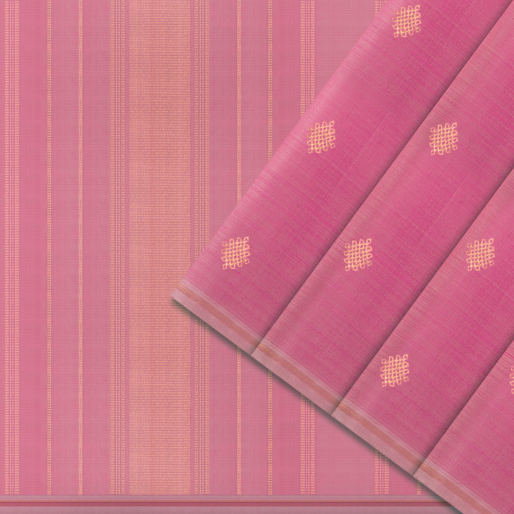 Kanakavalli Kanjivaram Silk Sari 24-615-HS001-03172 - Full View