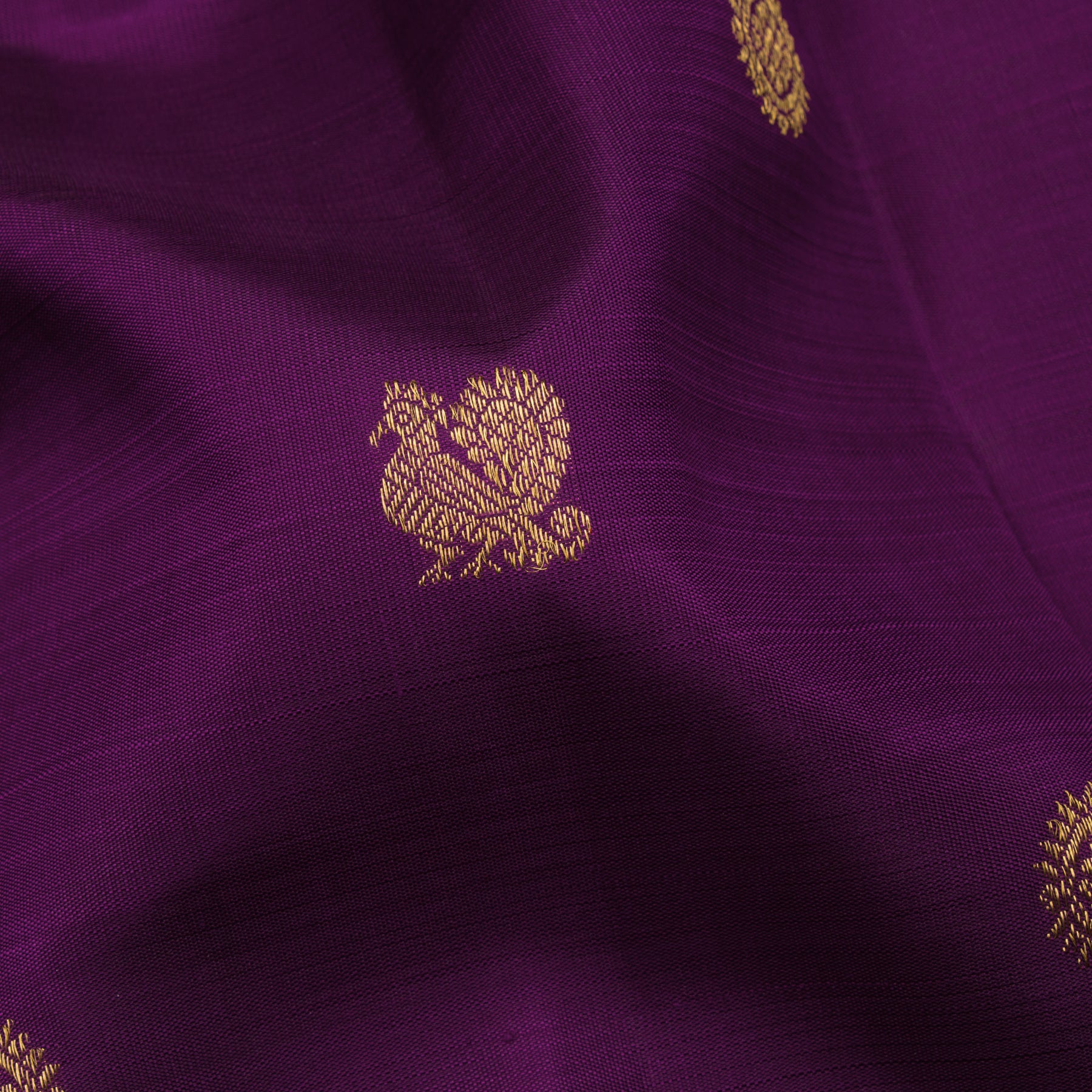 Kanakavalli Kanjivaram Silk Sari 24-615-HS001-03173 - Fabric View