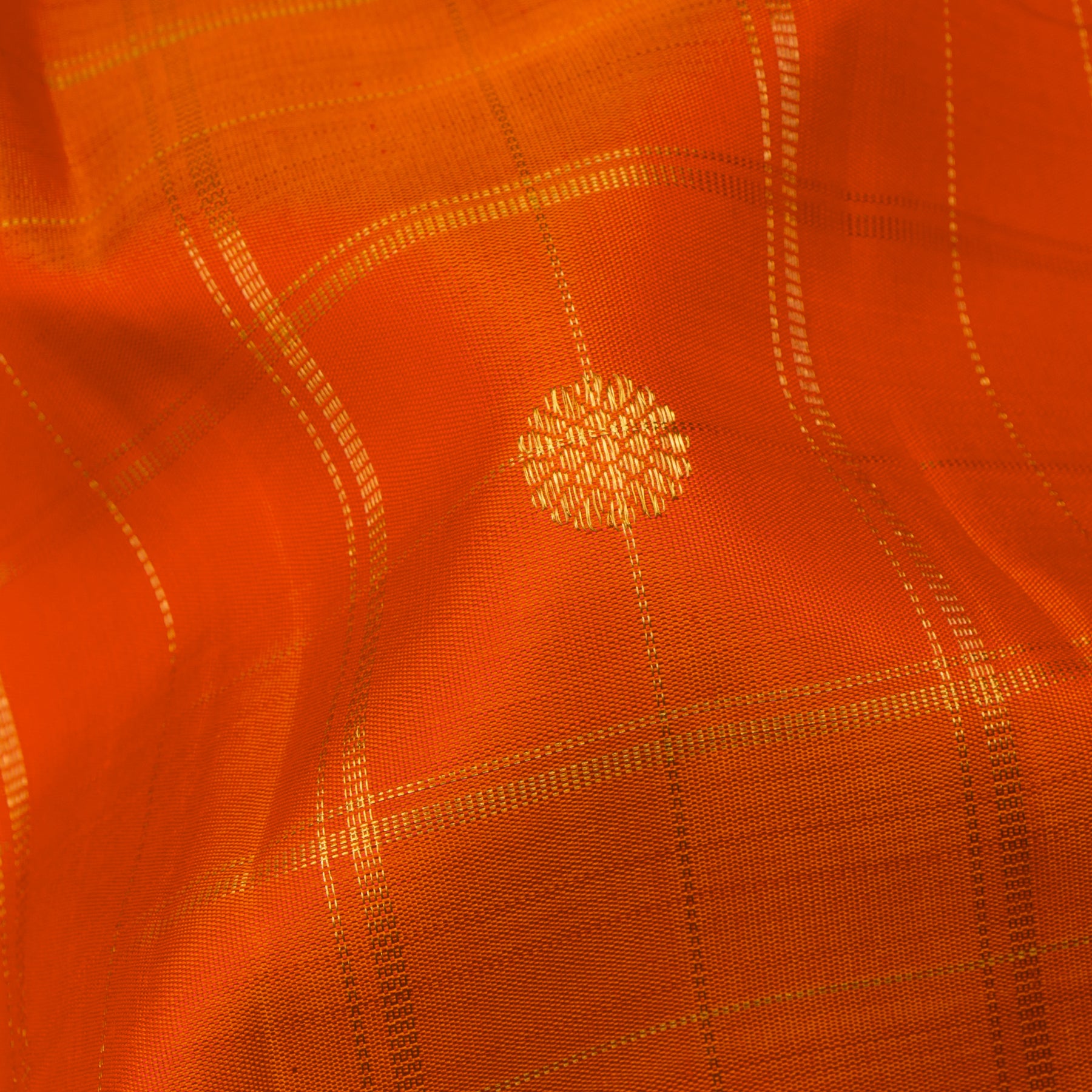 Kanakavalli Kanjivaram Silk Sari 24-615-HS001-03243 - Fabric View