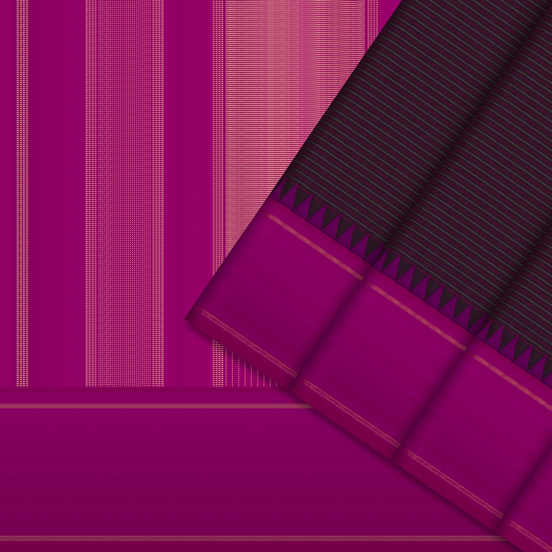 Kanakavalli Kanjivaram Silk Sari 24-615-HS001-03256 - Cover View