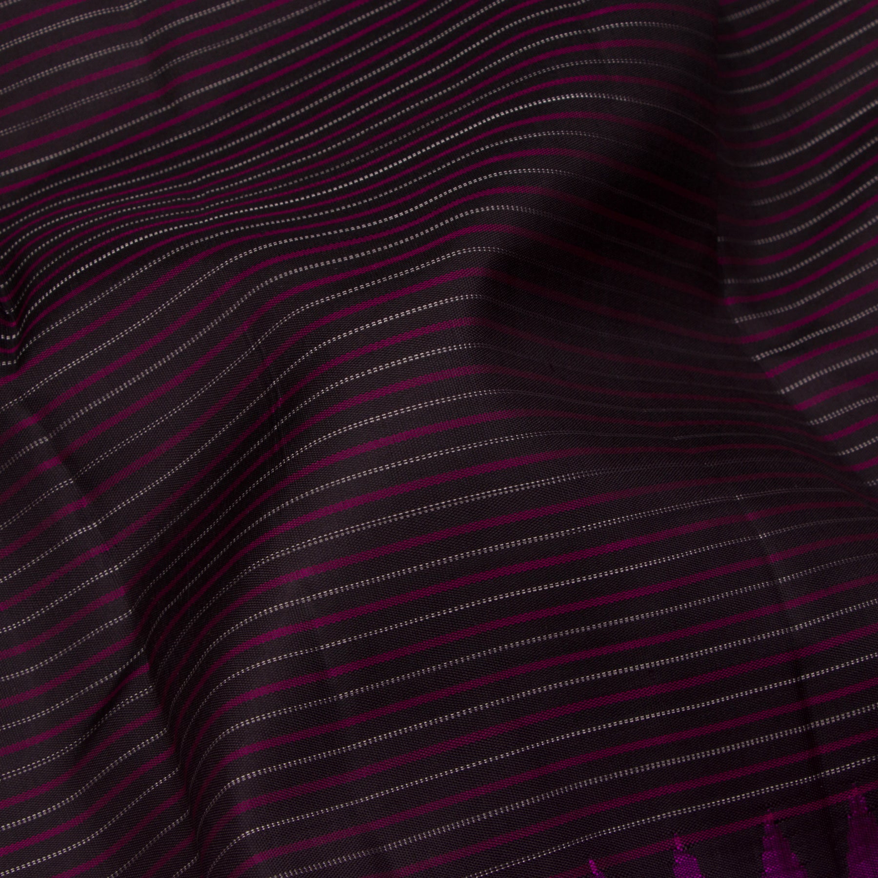 Kanakavalli Kanjivaram Silk Sari 24-615-HS001-03256 - Fabric View