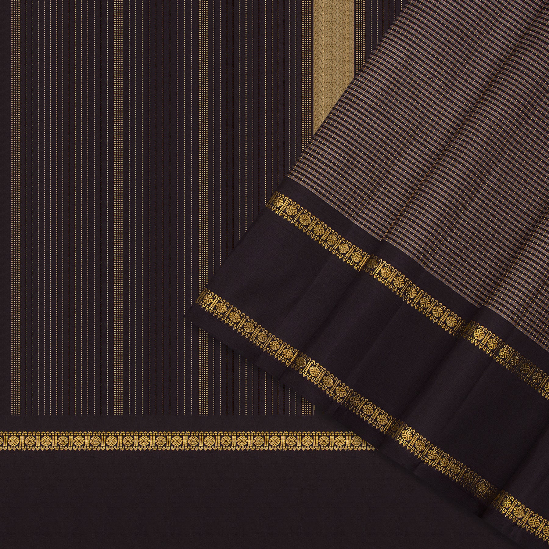 Kanakavalli Kanjivaram Silk Sari 24-615-HS001-03268 - Cover View