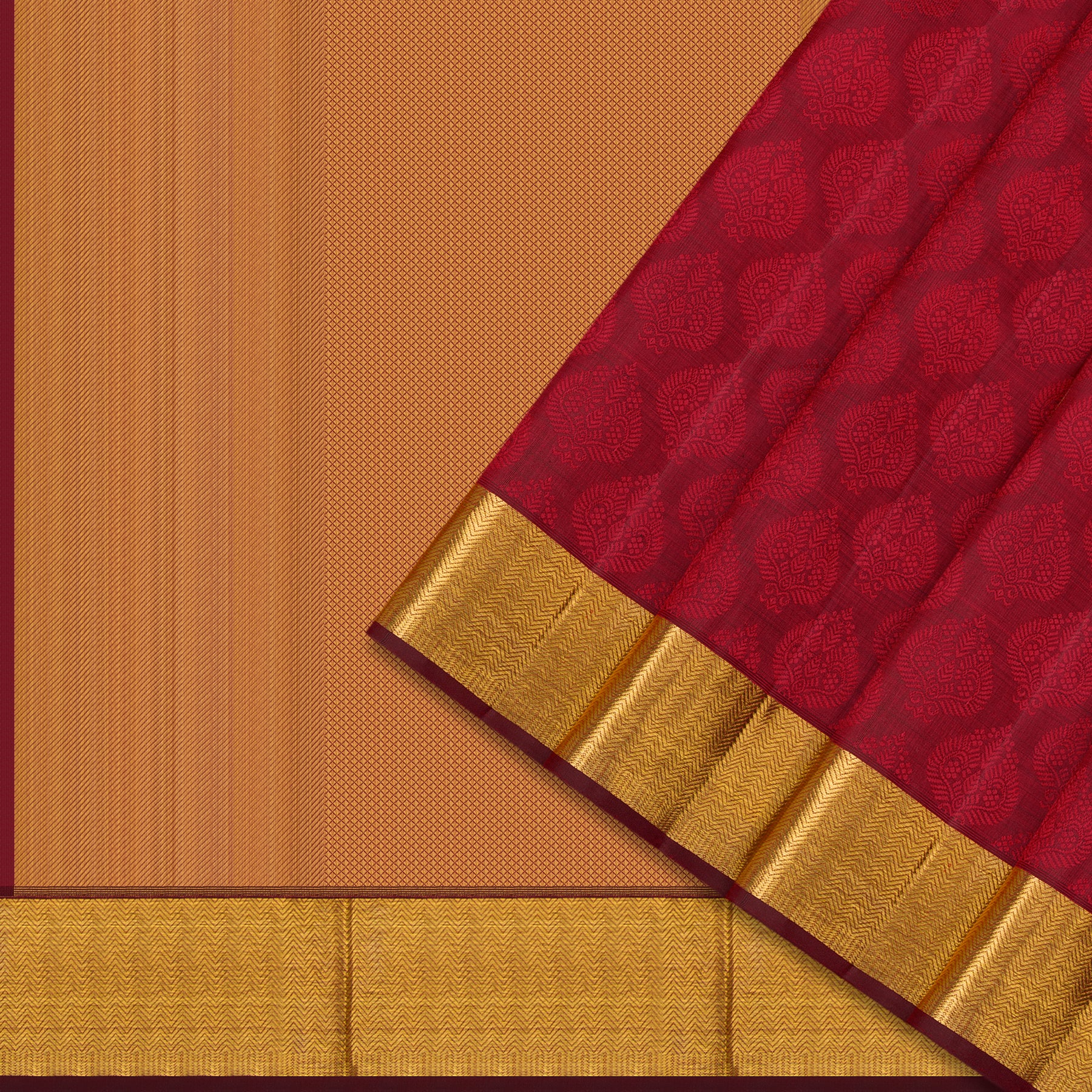 Kanakavalli Kanjivaram Silk Sari 24-615-HS001-03482 - Cover View