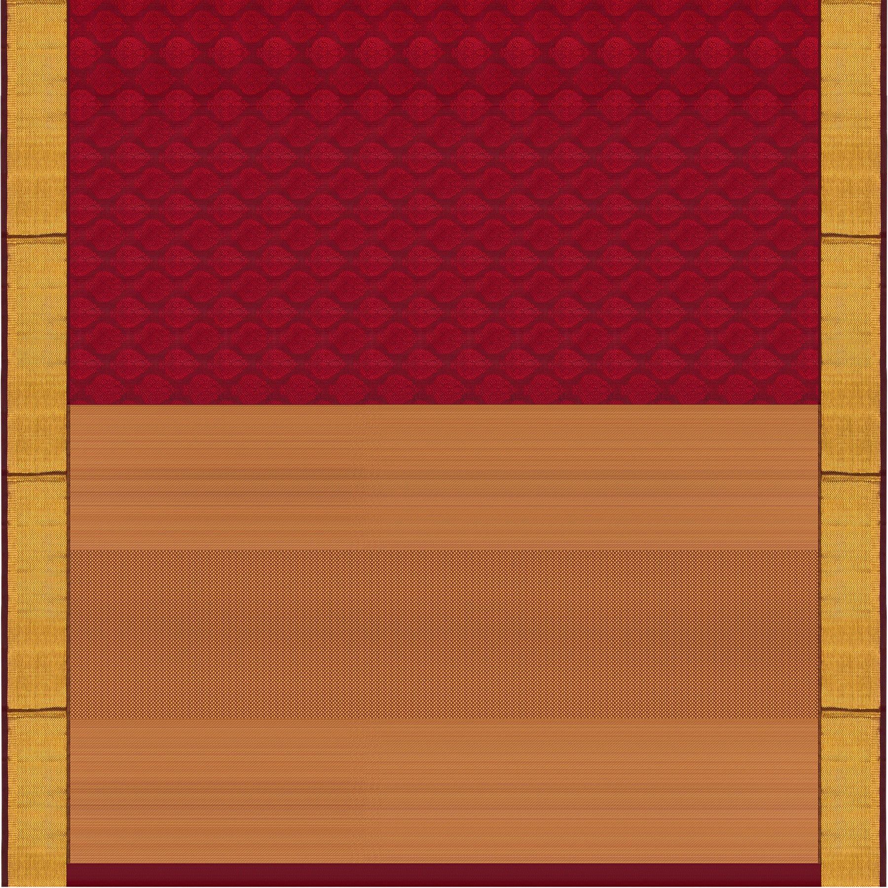 Kanakavalli Kanjivaram Silk Sari 24-615-HS001-03482 - Full View