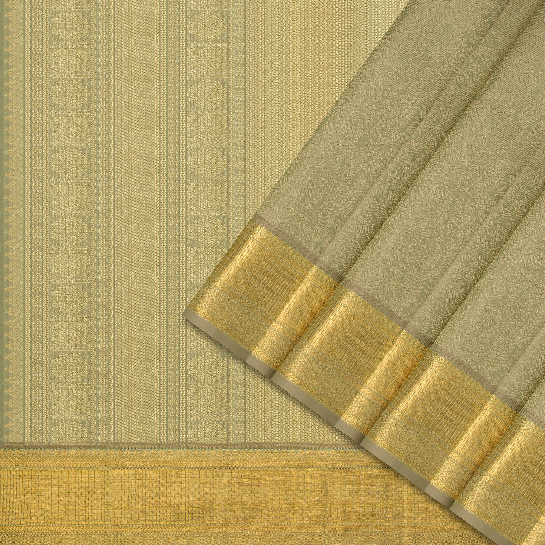 Kanakavalli Kanjivaram Silk Sari 24-615-HS001-03488 - Cover View