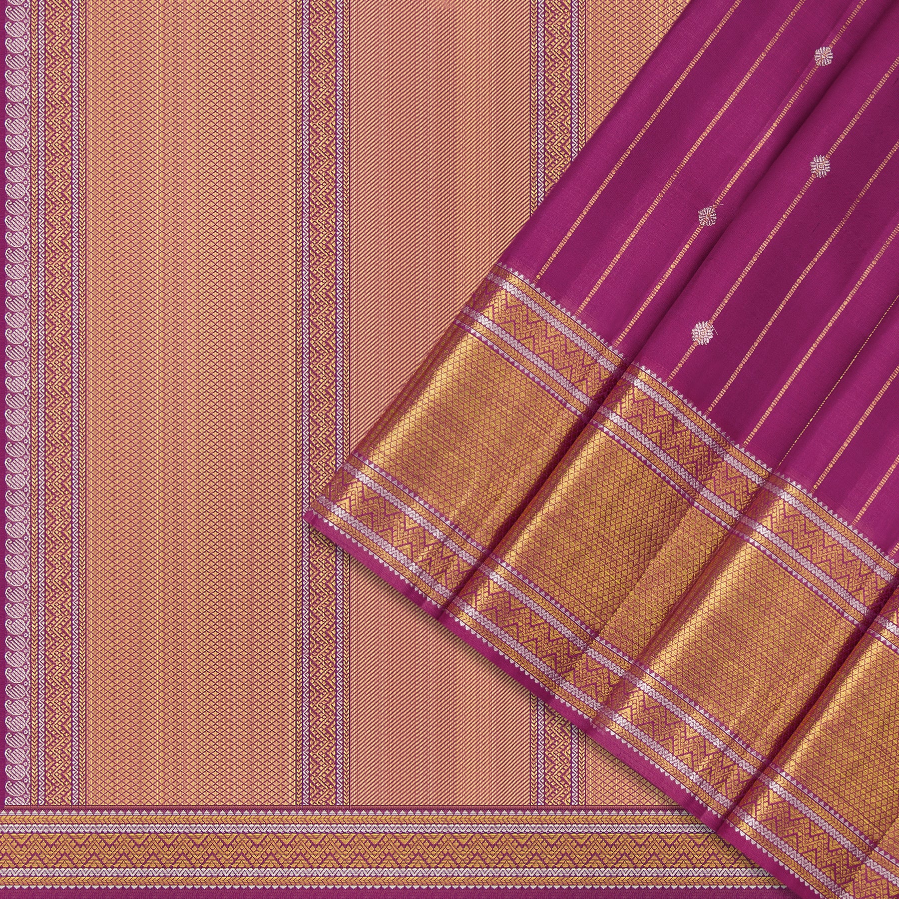 Kanakavalli Kanjivaram Silk Sari 24-615-HS001-03499 - Cover View