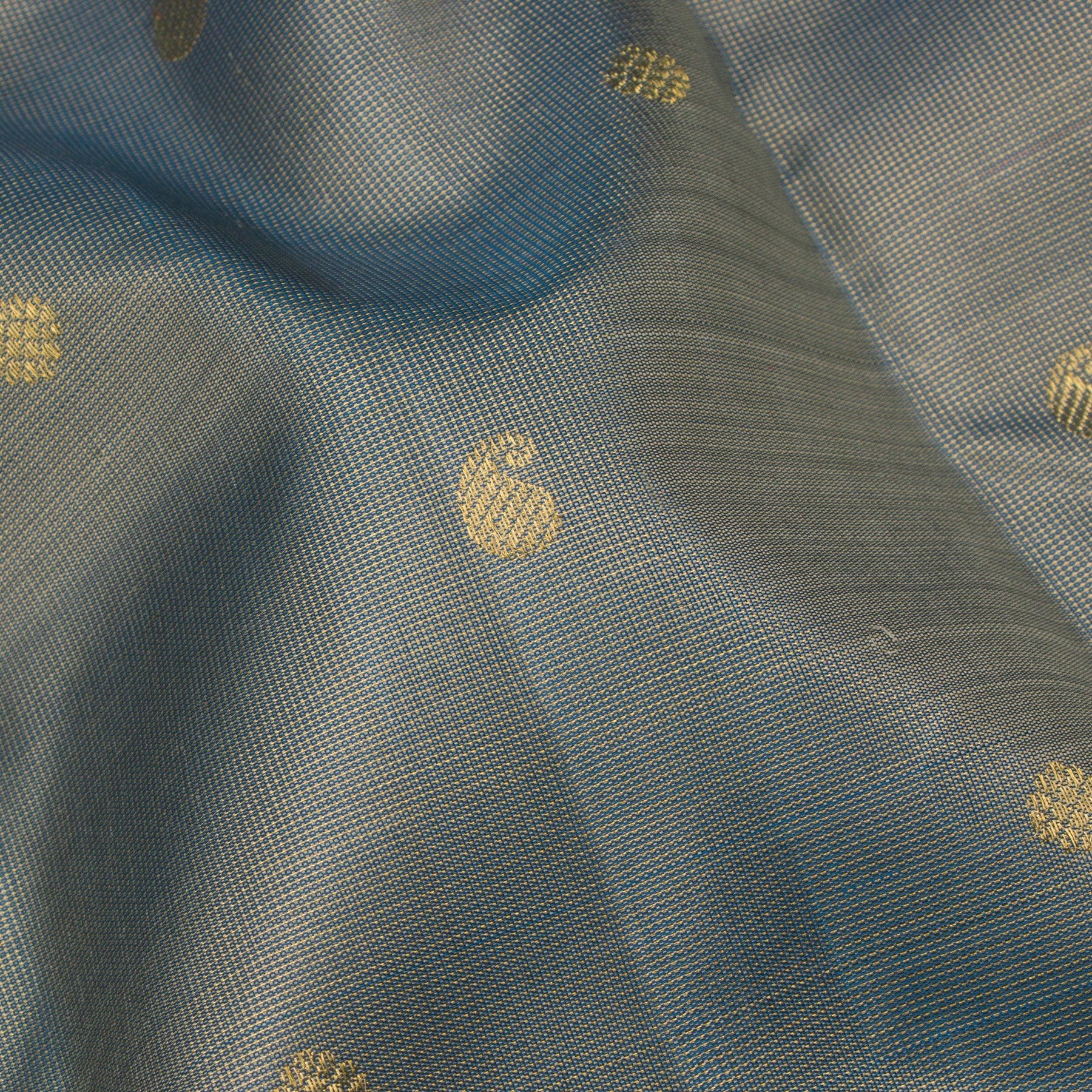 Kanakavalli Kanjivaram Silk Sari 24-615-HS001-03510 - Fabric View