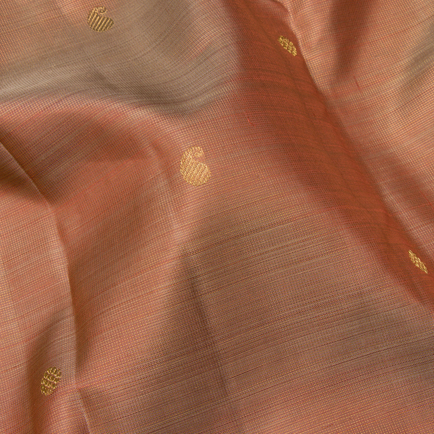 Kanakavalli Kanjivaram Silk Sari 24-615-HS001-03512 - Fabric  View