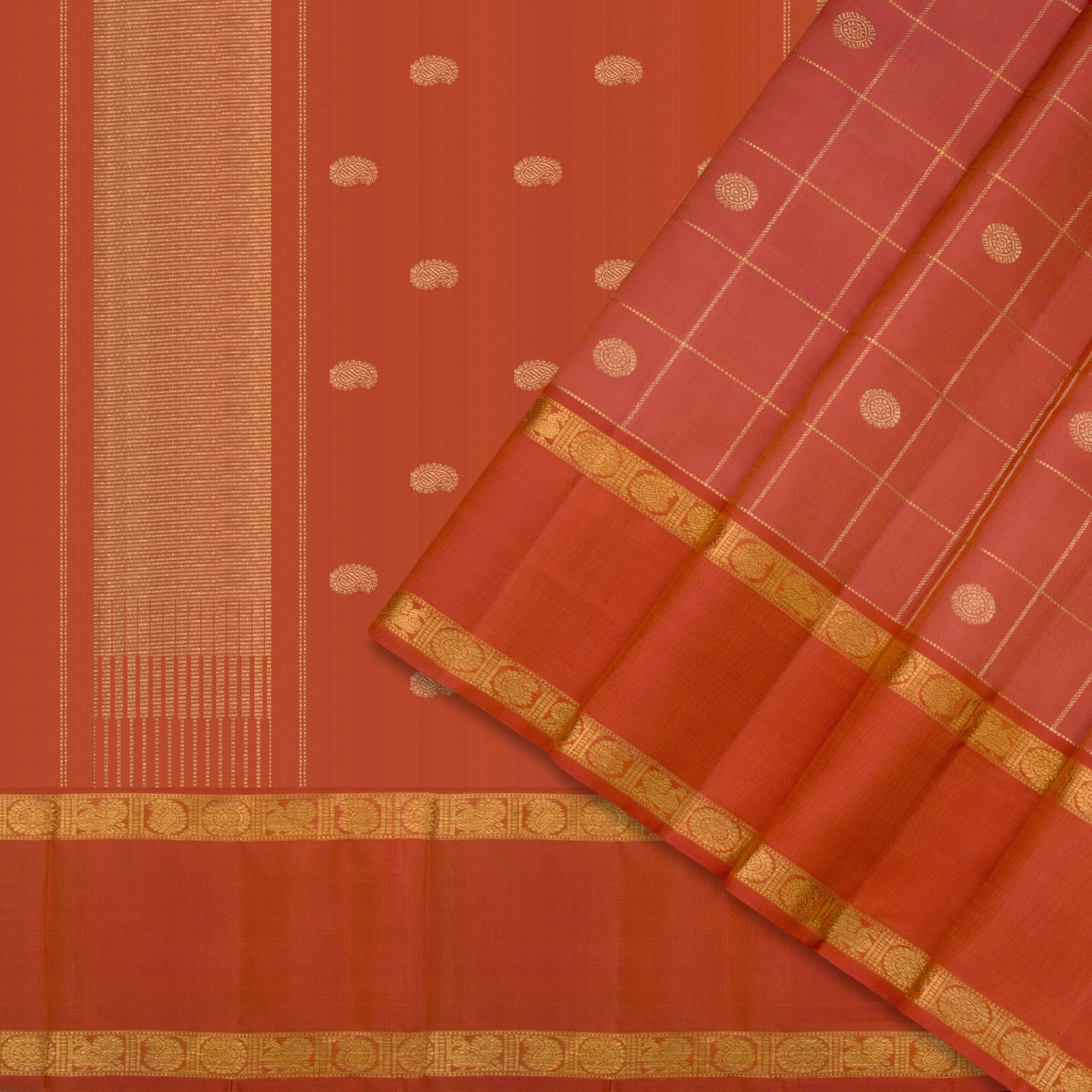 Kanakavalli Kanjivaram Silk Sari 24-615-HS001-03521 - Cover View