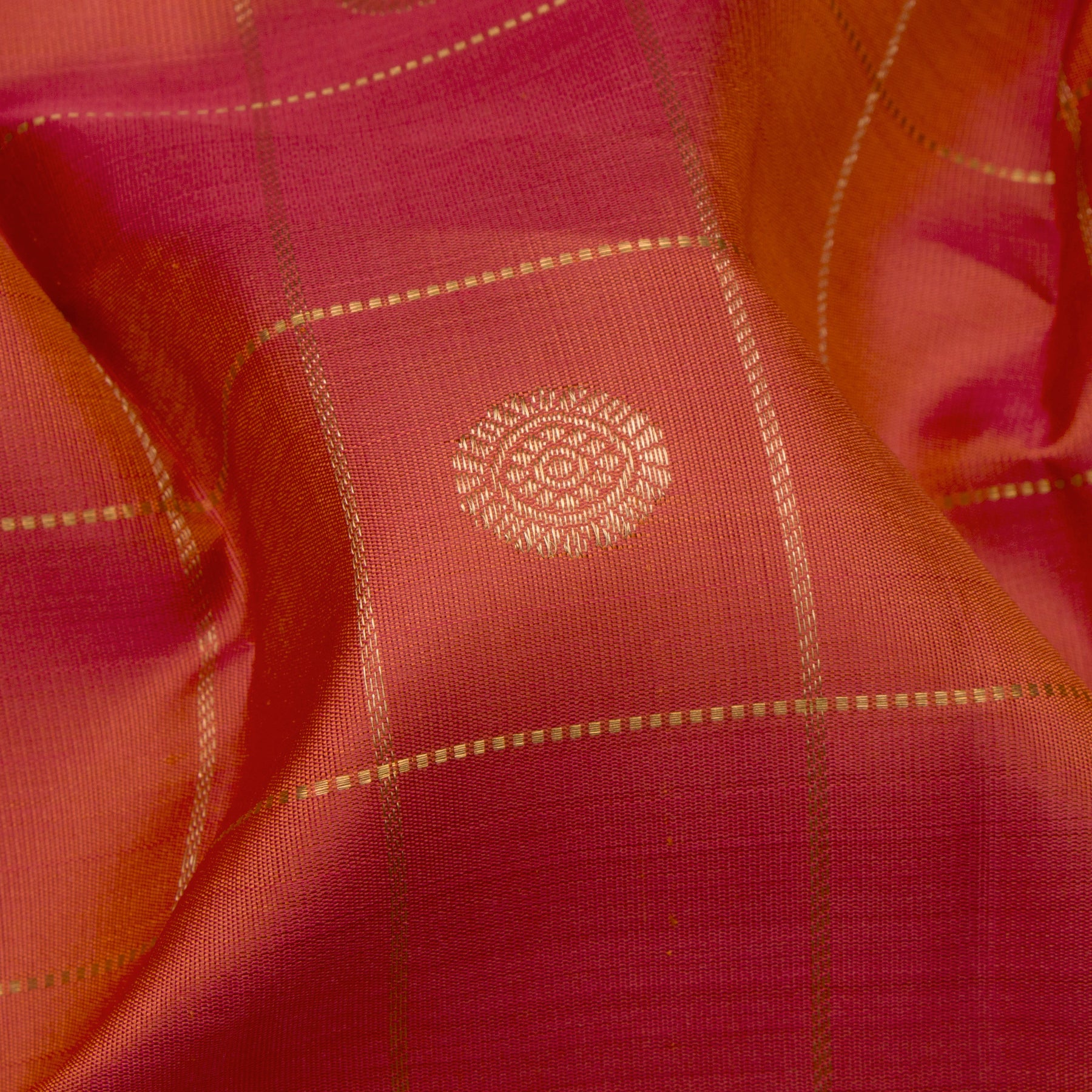 Kanakavalli Kanjivaram Silk Sari 24-615-HS001-03521 - Fabric View