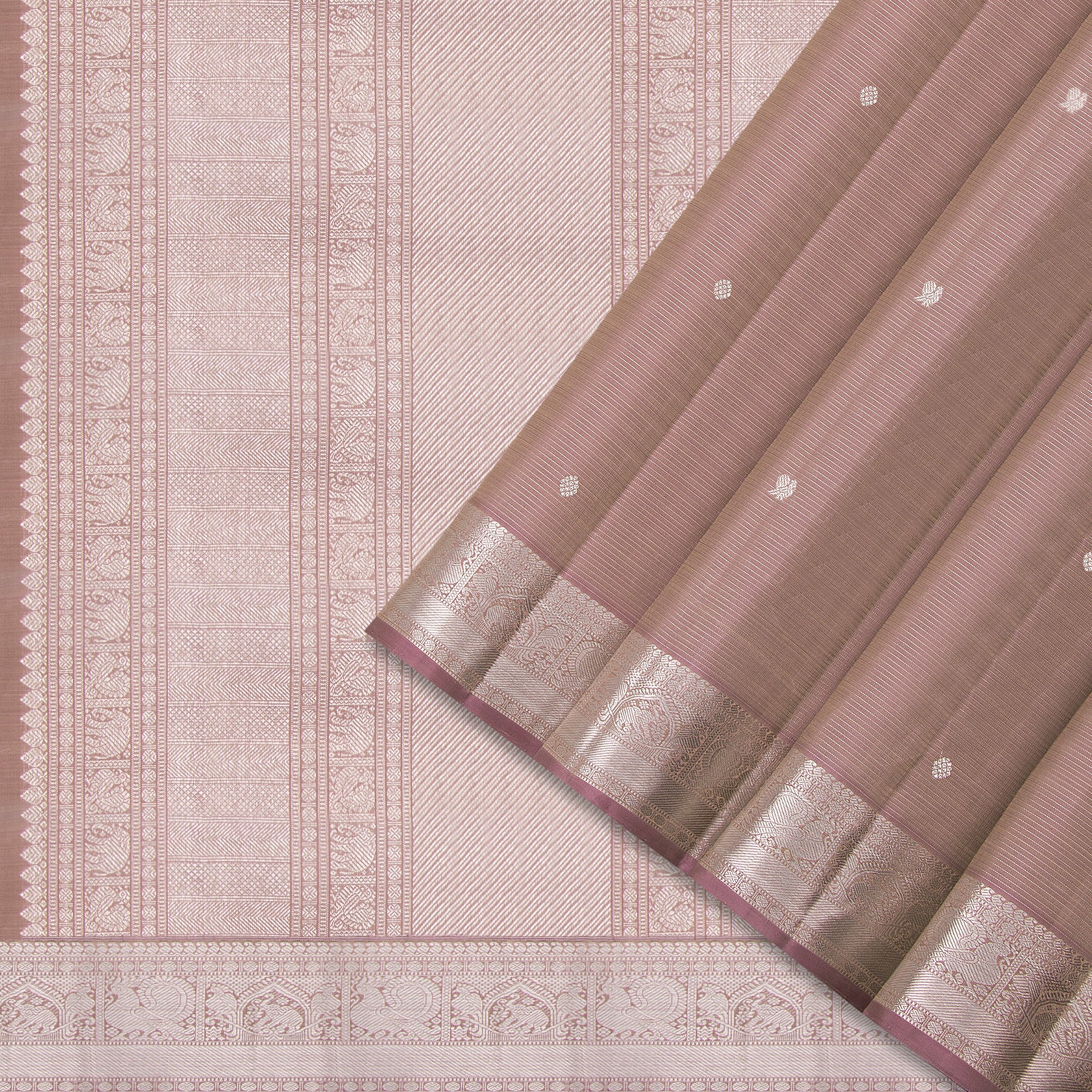 Kanakavalli Kanjivaram Silk Sari 24-615-HS001-04619 - Cover View