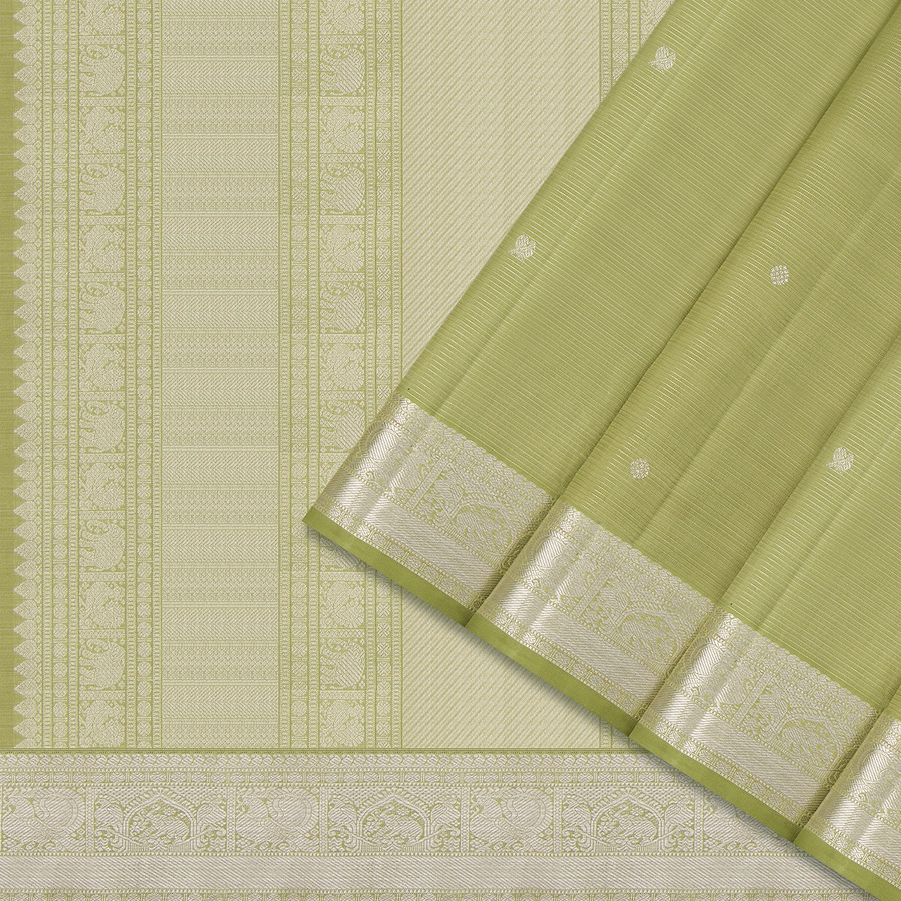 Kanakavalli Kanjivaram Silk Sari 24-615-HS001-05769 - Cover View