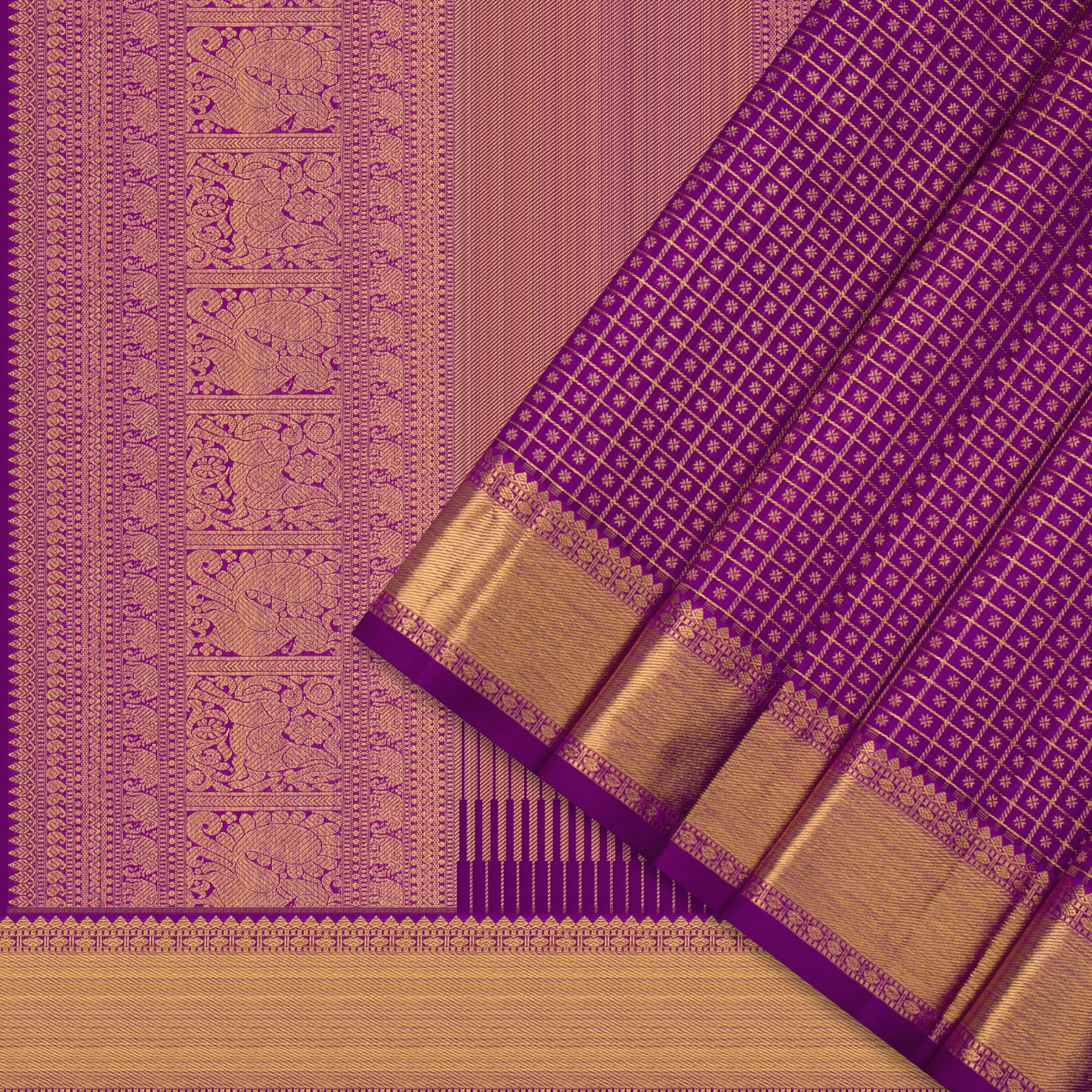 Kanakavalli Kanjivaram Silk Sari 24-615-HS001-05773 - Cover View