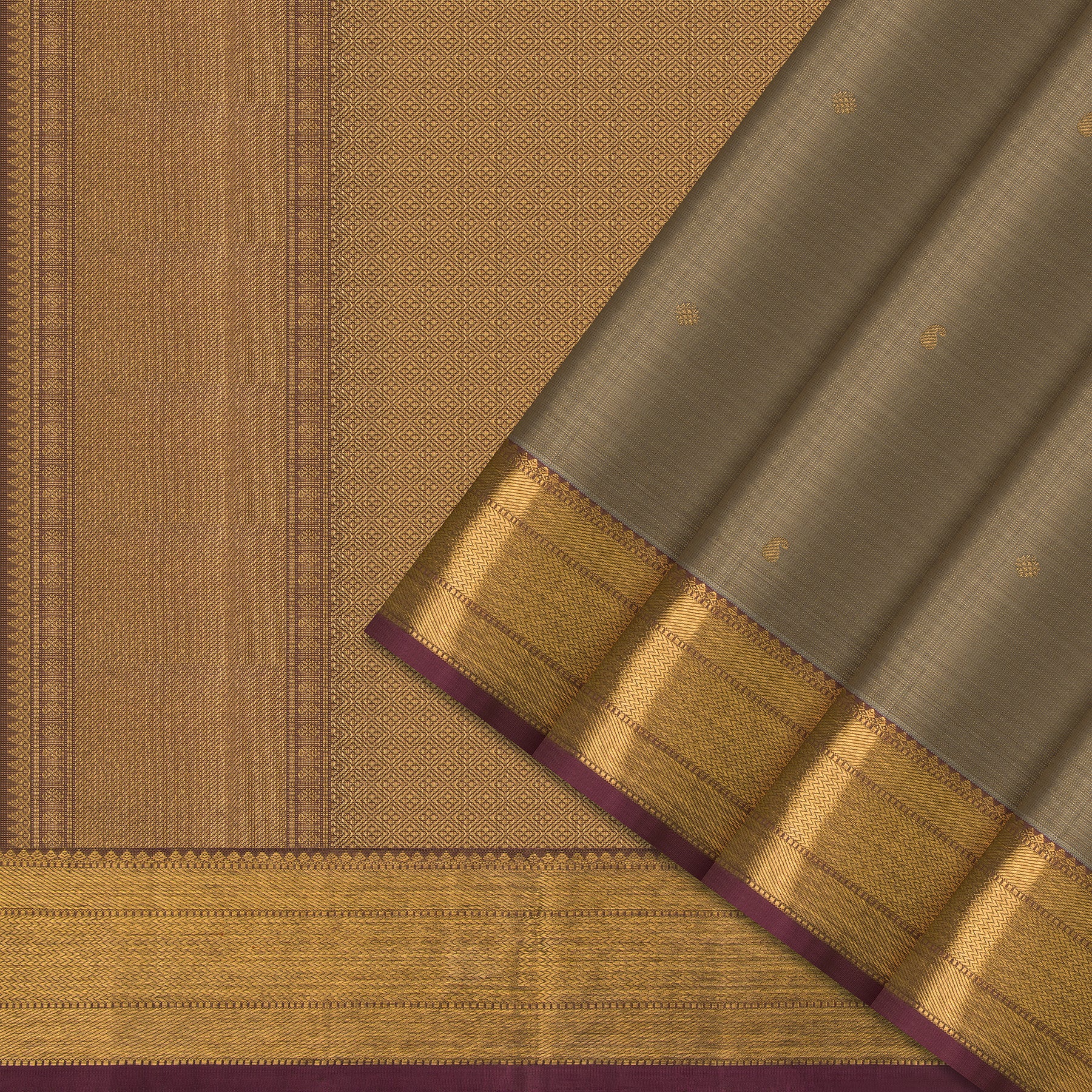 Kanakavalli Kanjivaram Silk Sari 24-615-HS001-05776 - Cover View