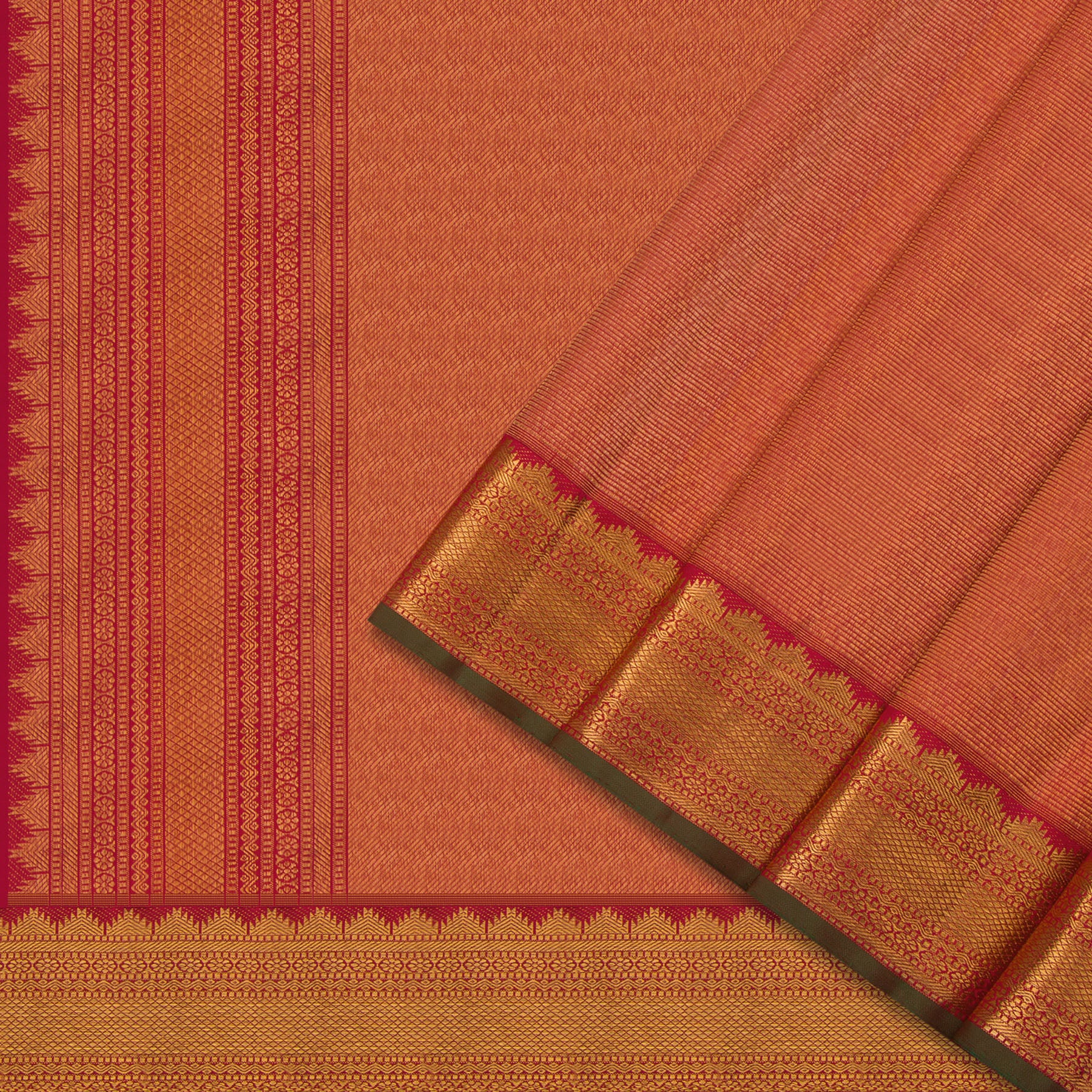 Kanakavalli Kanjivaram Silk Sari 24-615-HS001-06752 - Cover View