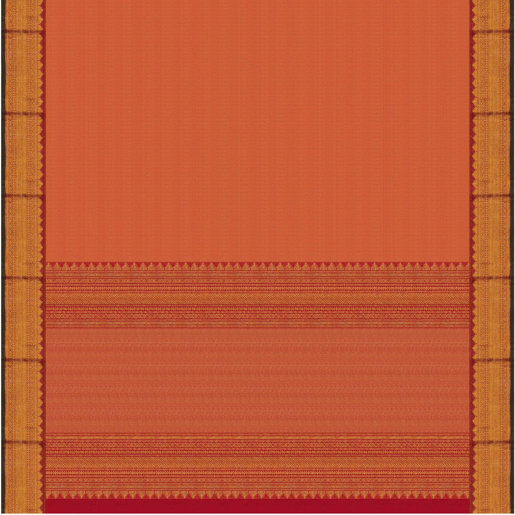 Kanakavalli Kanjivaram Silk Sari 24-615-HS001-06752 - Full View