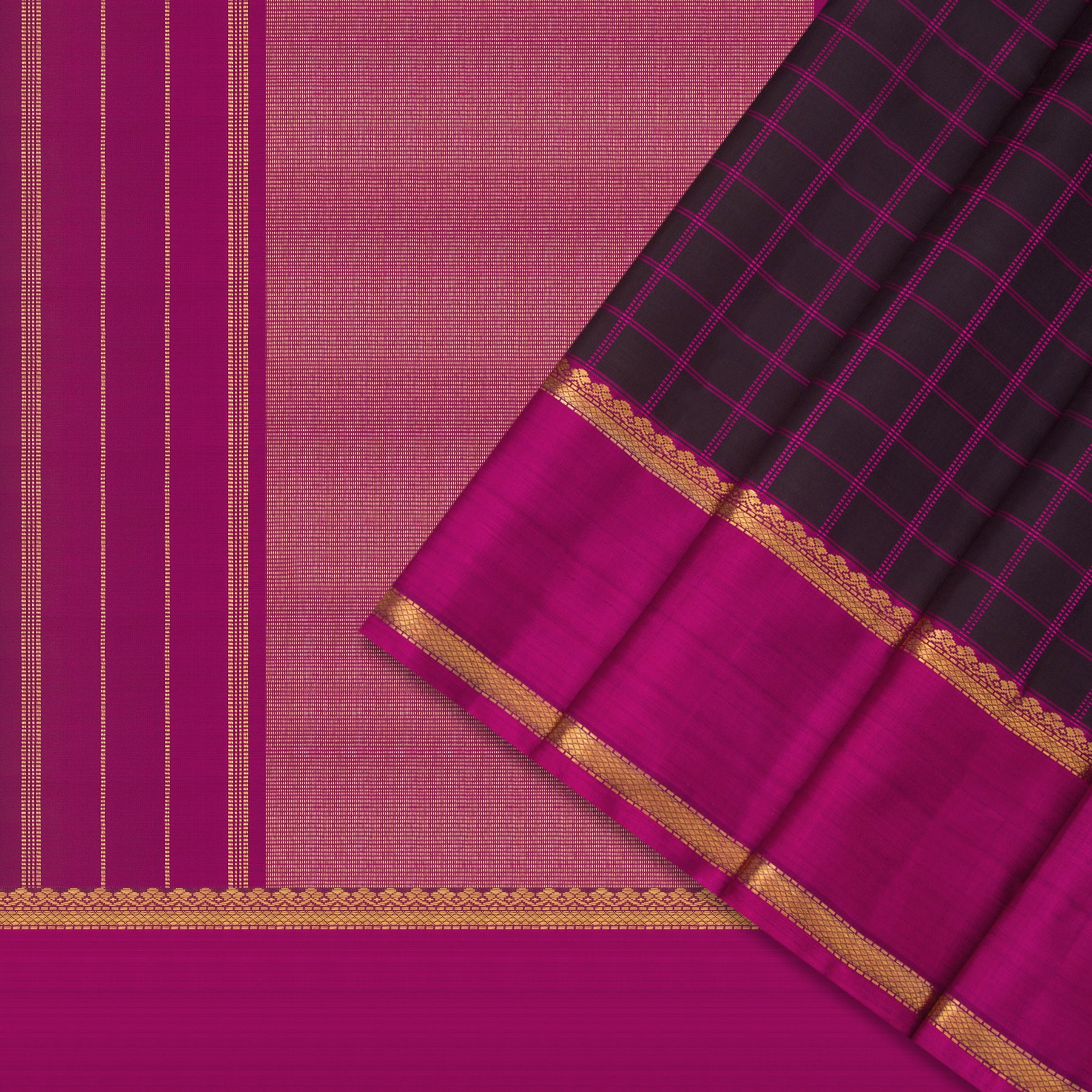 Kanakavalli Kanjivaram Silk Sari 24-615-HS001-06764 - Cover View