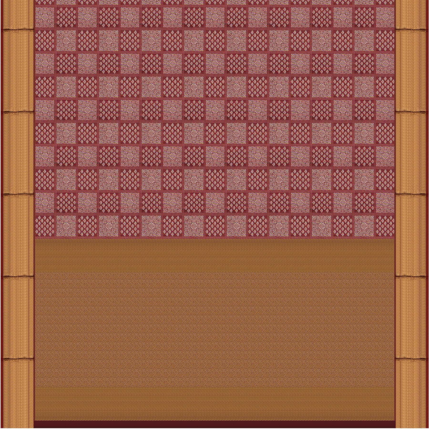 Kanakavalli Kanjivaram Silk Sari 24-615-HS001-07343 - Full View
