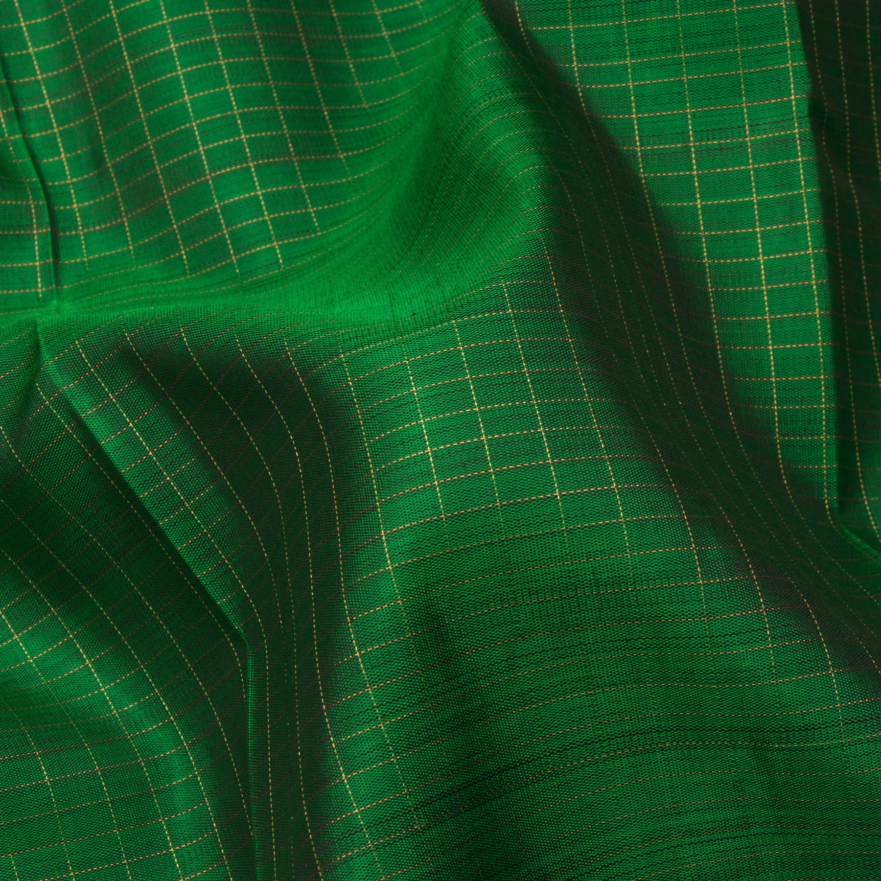 Kanakavalli Kanjivaram Silk Sari 24-615-HS001-07376 - Fabric View