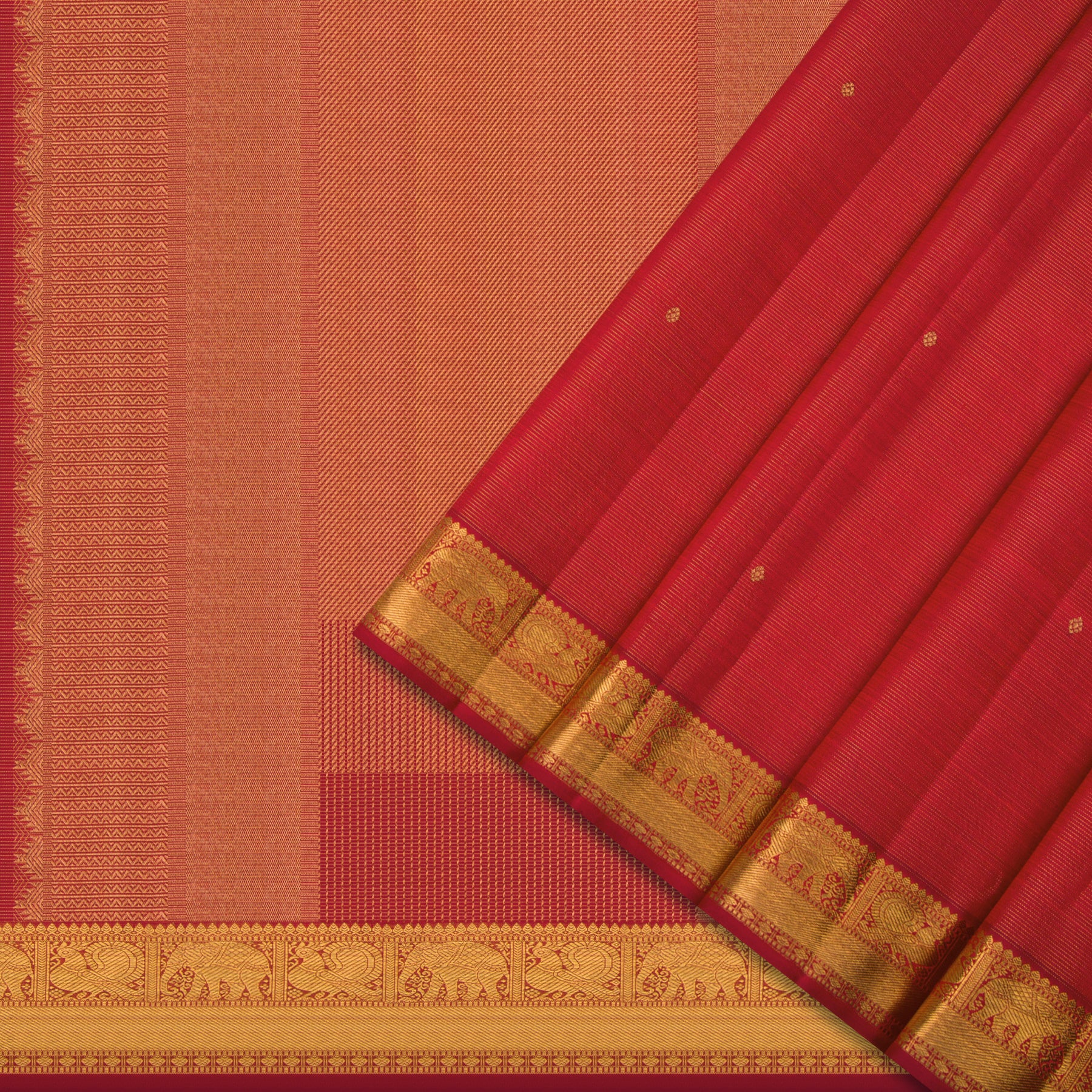 Kanakavalli Kanjivaram Silk Sari 24-615-HS001-08367 - Cover View