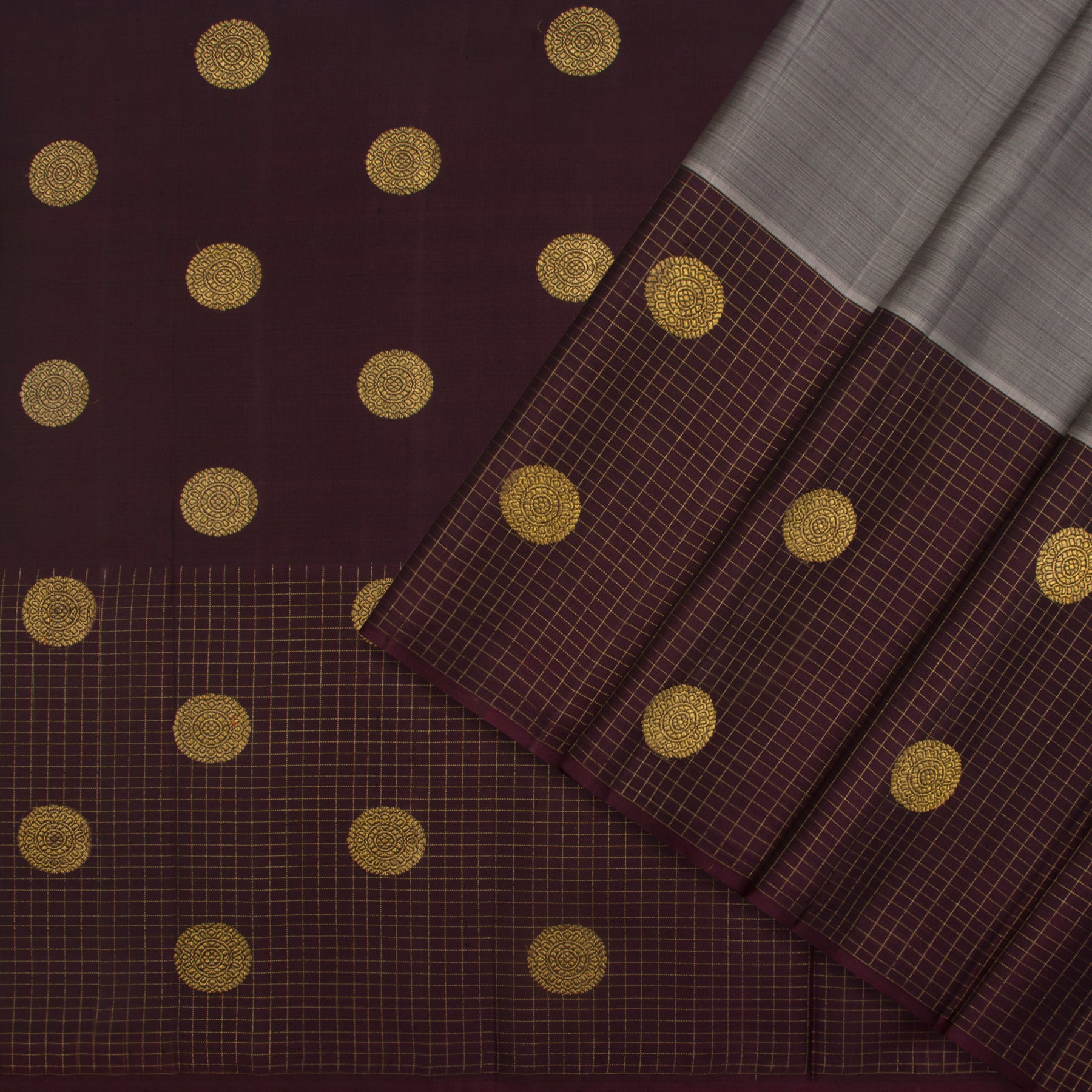 Kanakavalli Kanjivaram Silk Sari 24-615-HS001-08671 - Cover View