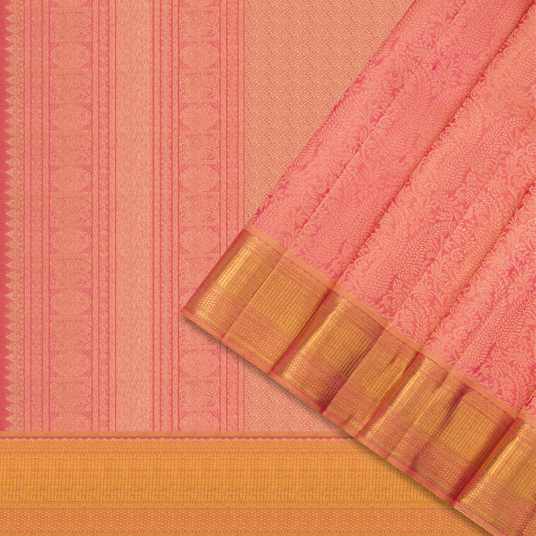 Kanakavalli Kanjivaram Silk Sari 24-615-HS001-08689 - Cover View