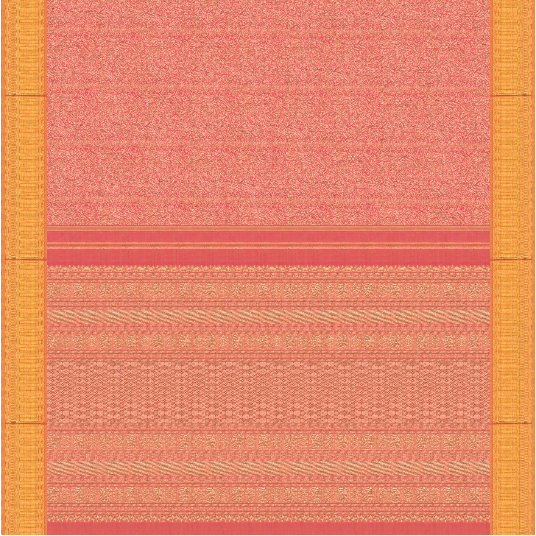 Kanakavalli Kanjivaram Silk Sari 24-615-HS001-08689 - Full View