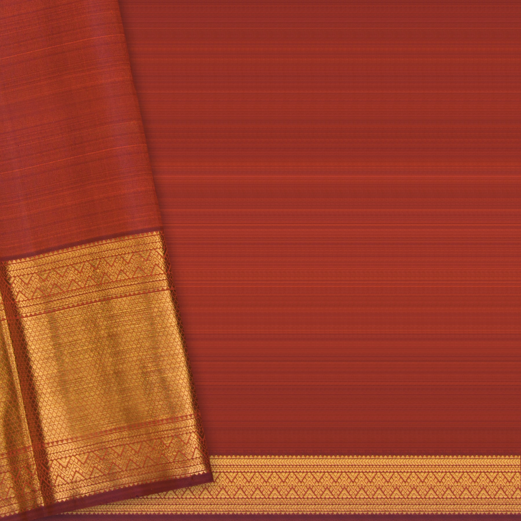 Kanakavalli Kanjivaram Silk Sari 24-615-HS001-08695 - Blouse View