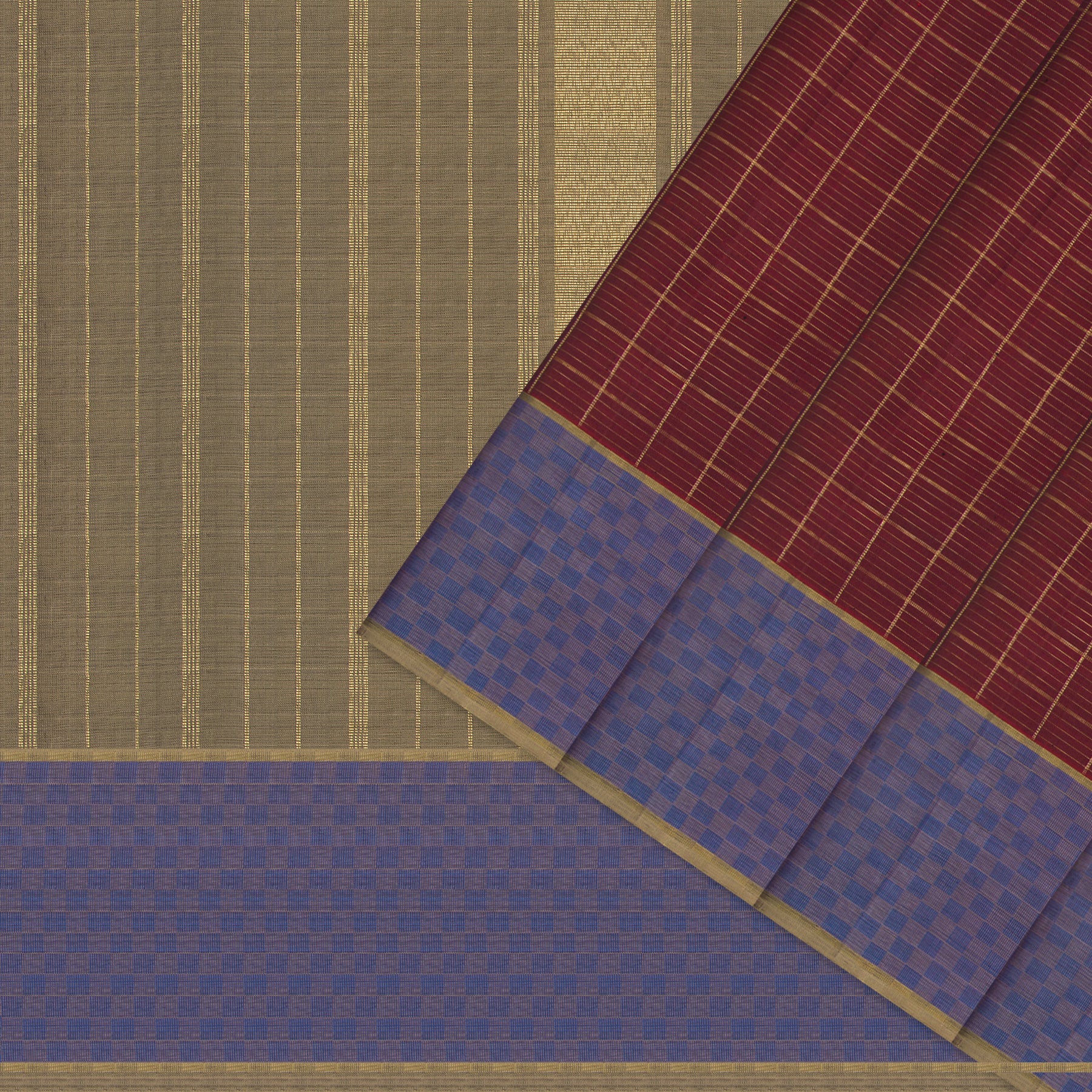 Kanakavalli Kanjivaram Silk Sari 24-615-HS001-08698 - Cover View