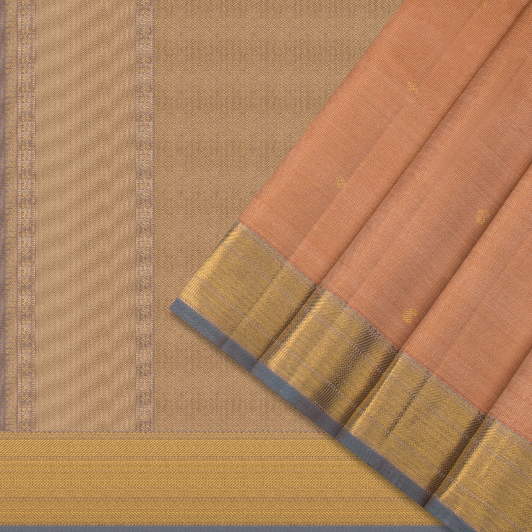 Kanakavalli Kanjivaram Silk Sari 24-615-HS001-08710 - Cover View