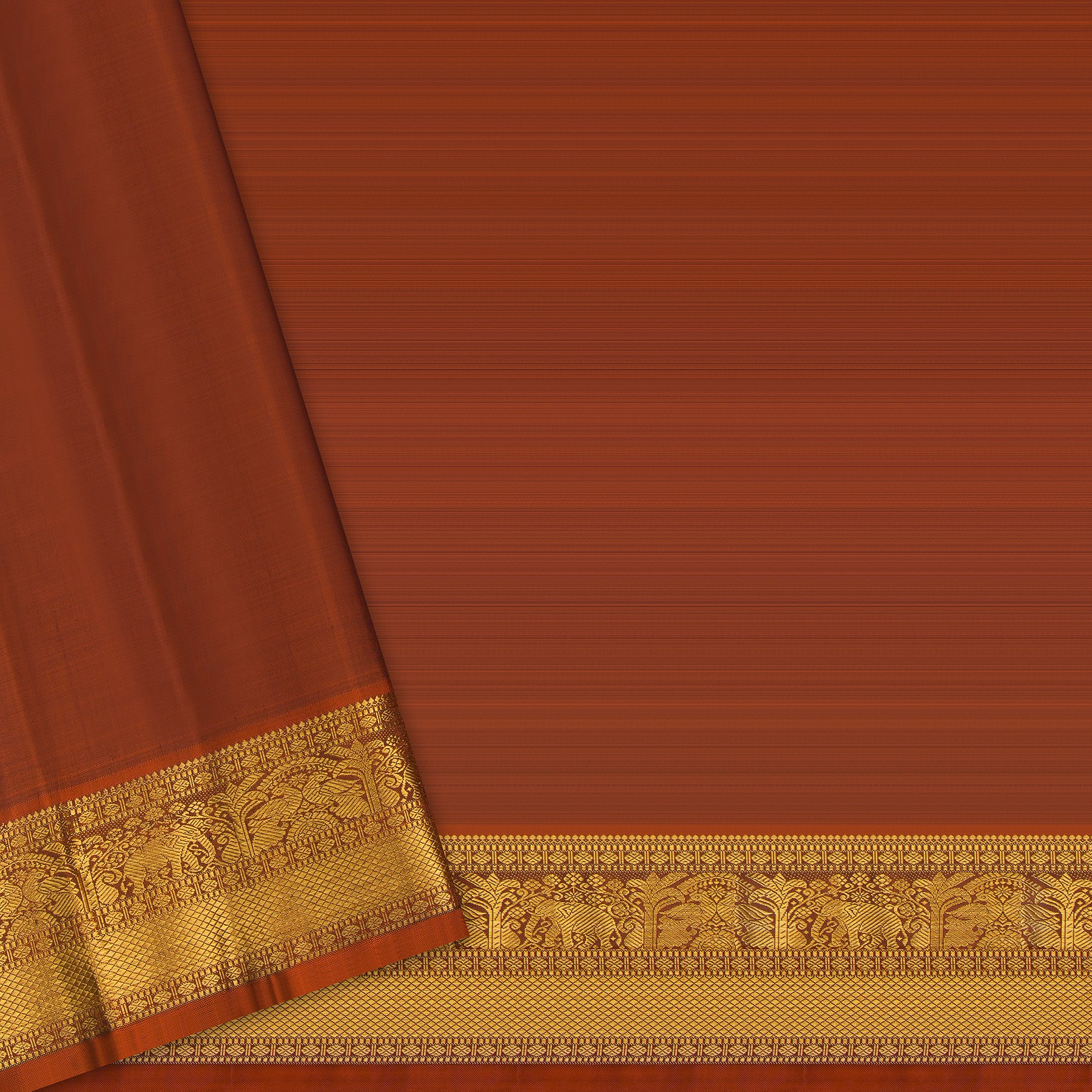 Kanakavalli Kanjivaram Silk Sari 24-615-HS001-08716 - Blouse View