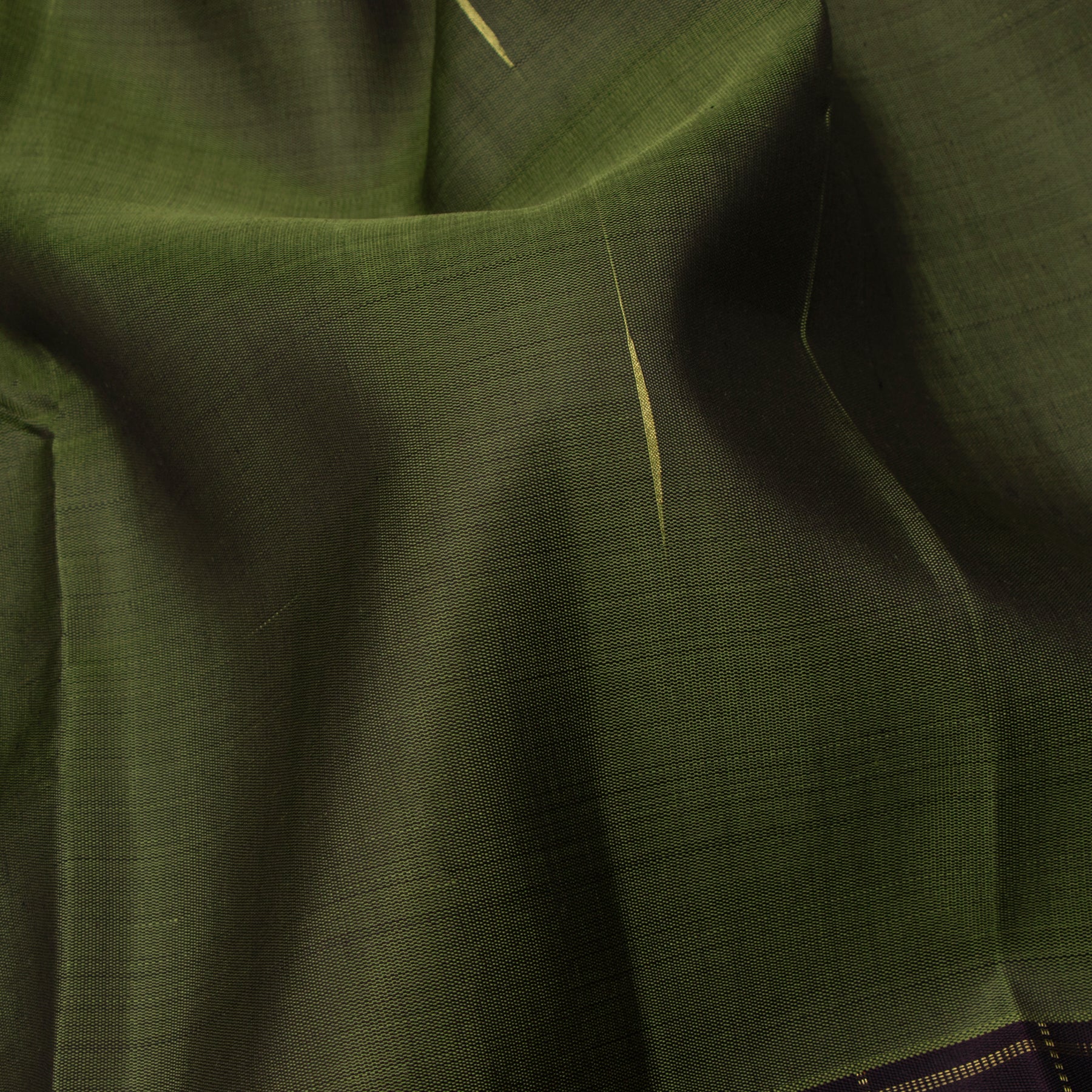 Kanakavalli Kanjivaram Silk Sari 24-615-HS001-08732 - Fabric View