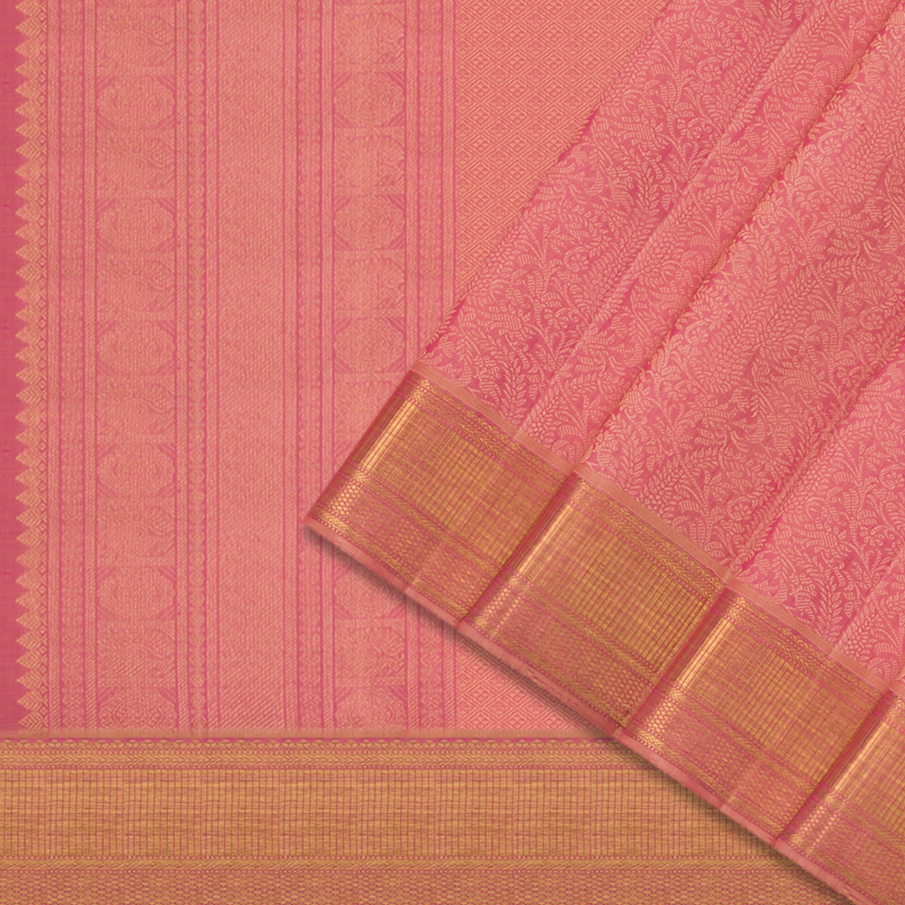 Kanakavalli Kanjivaram Silk Sari 24-615-HS001-10154 - Cover View