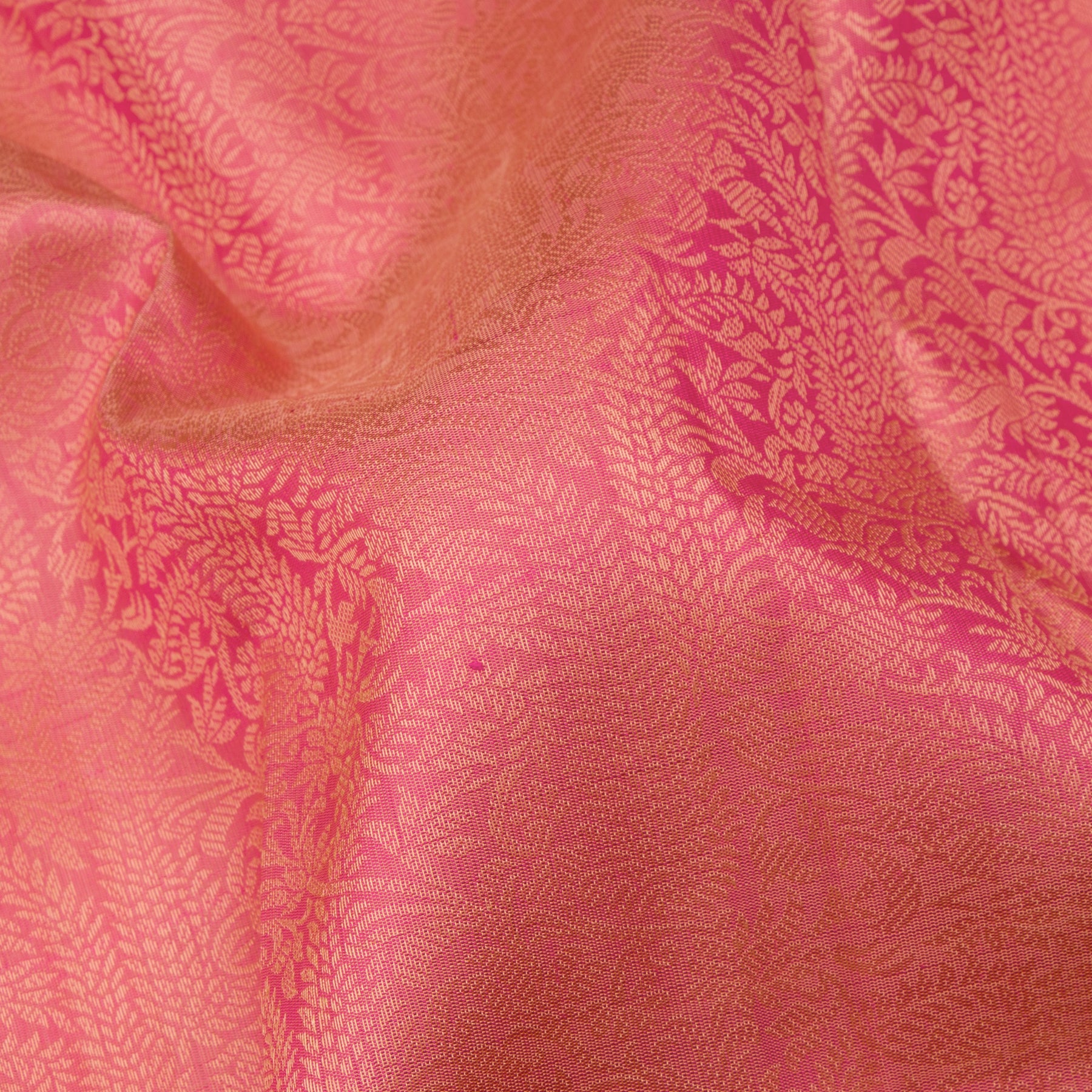 Kanakavalli Kanjivaram Silk Sari 24-615-HS001-10154 - Fabric View