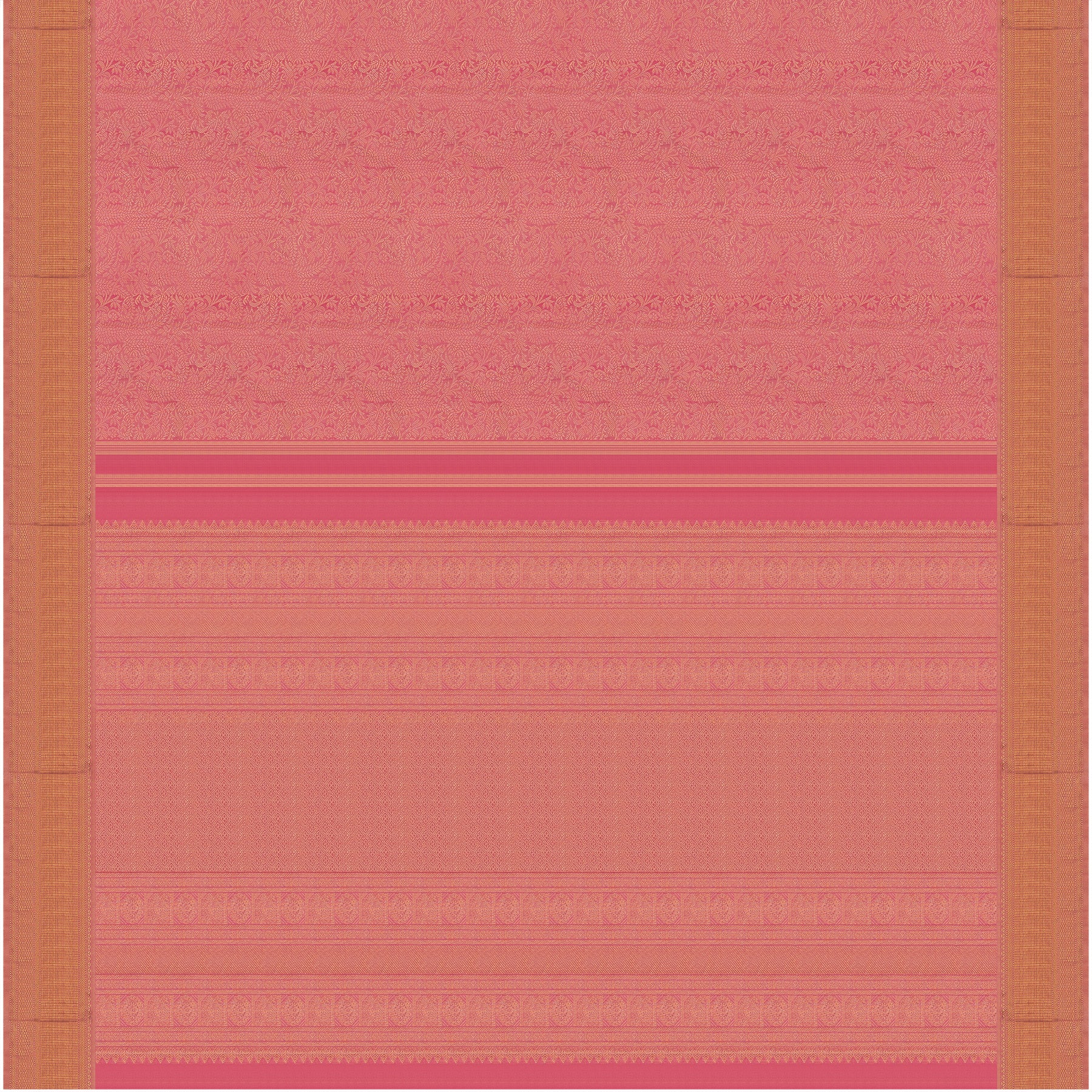 Kanakavalli Kanjivaram Silk Sari 24-615-HS001-10154 - Full View