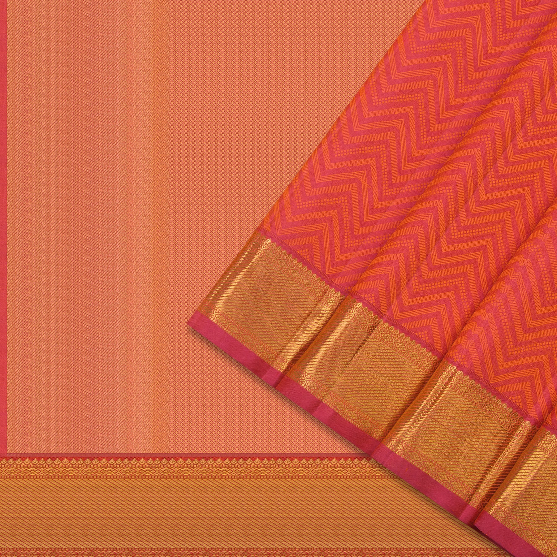 Kanakavalli Kanjivaram Silk Sari 24-615-HS001-10155 - Cover View