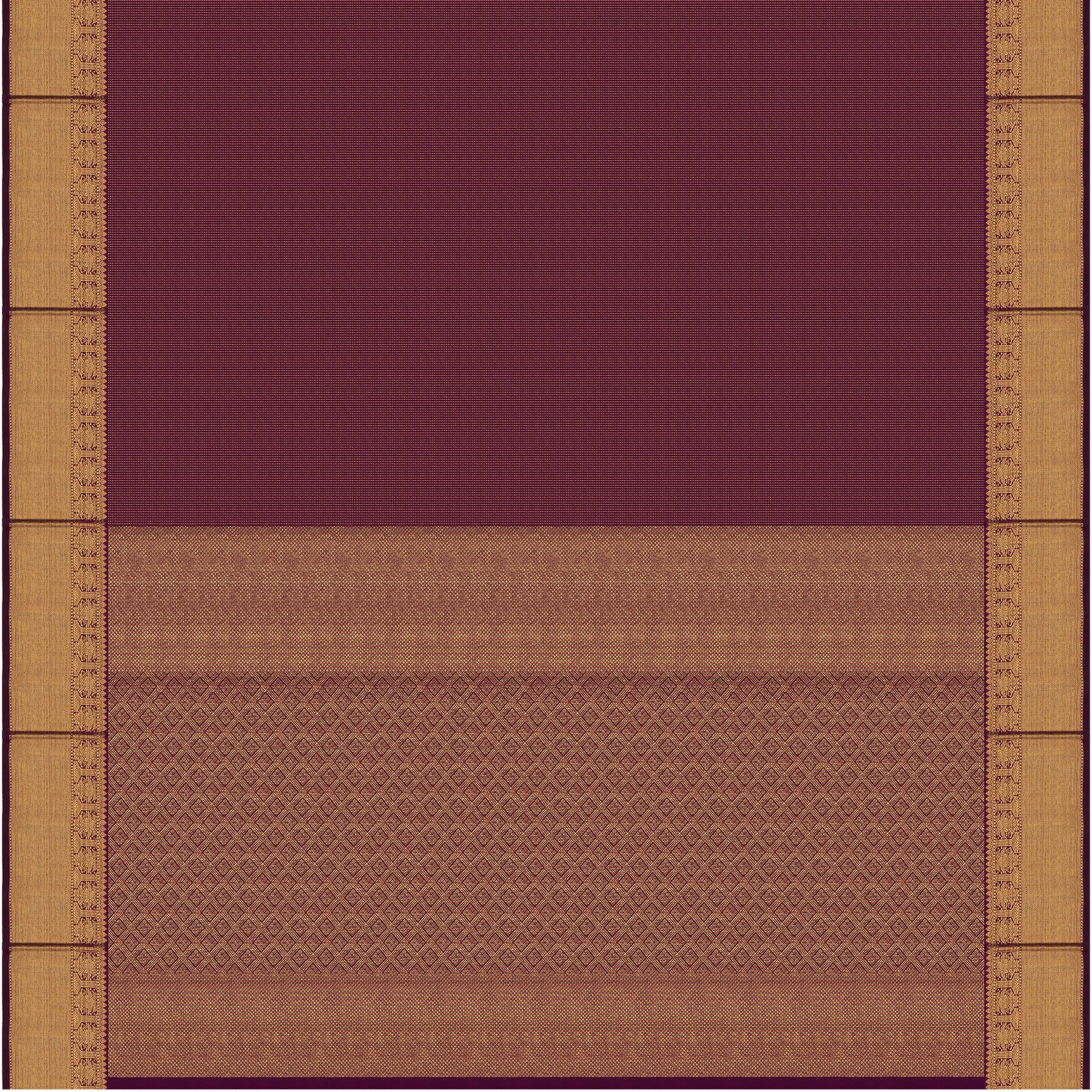 Kanakavalli Kanjivaram Silk Sari 24-615-HS001-10168 - Full View