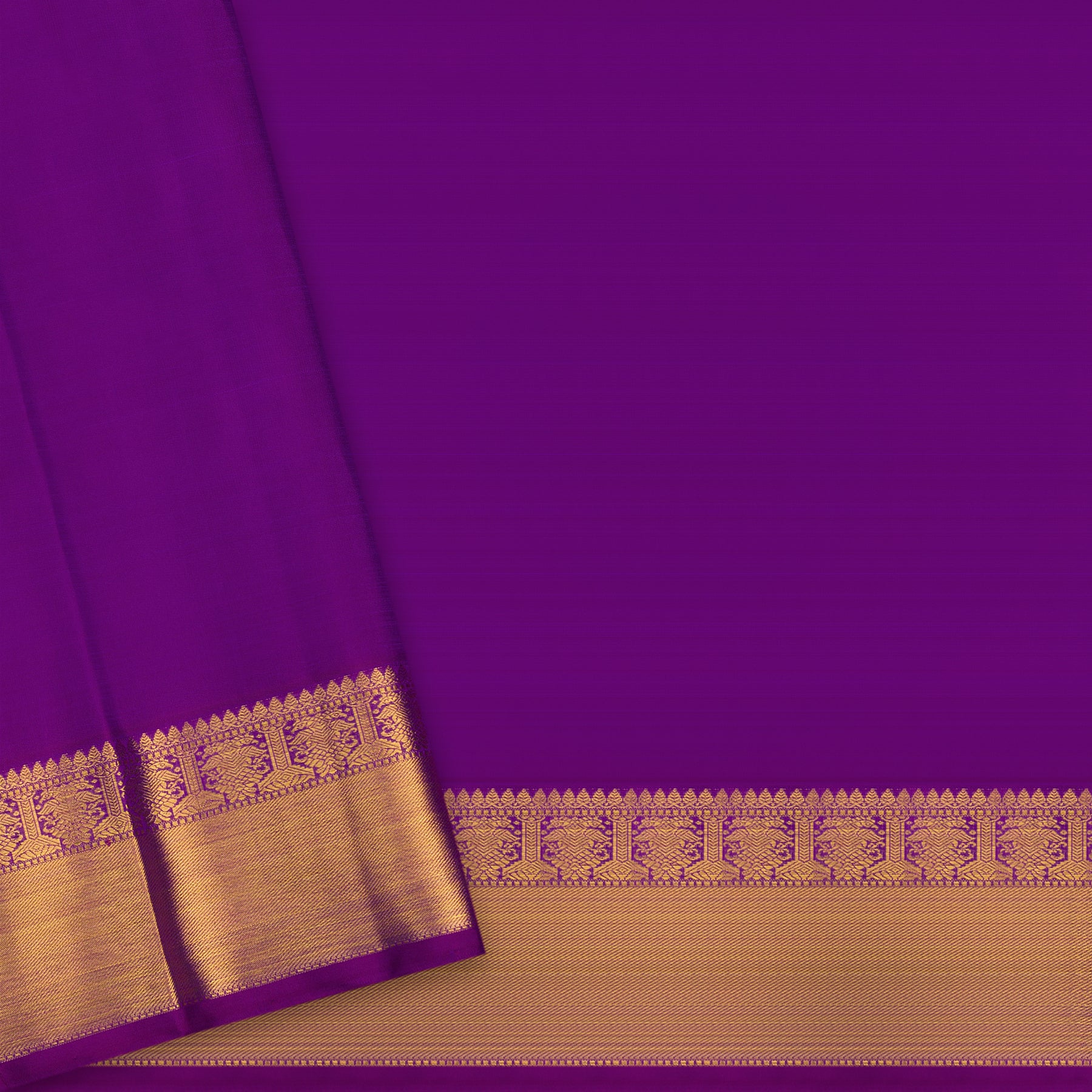 Kanakavalli Kanjivaram Silk Sari 24-615-HS001-10169 - Blouse View