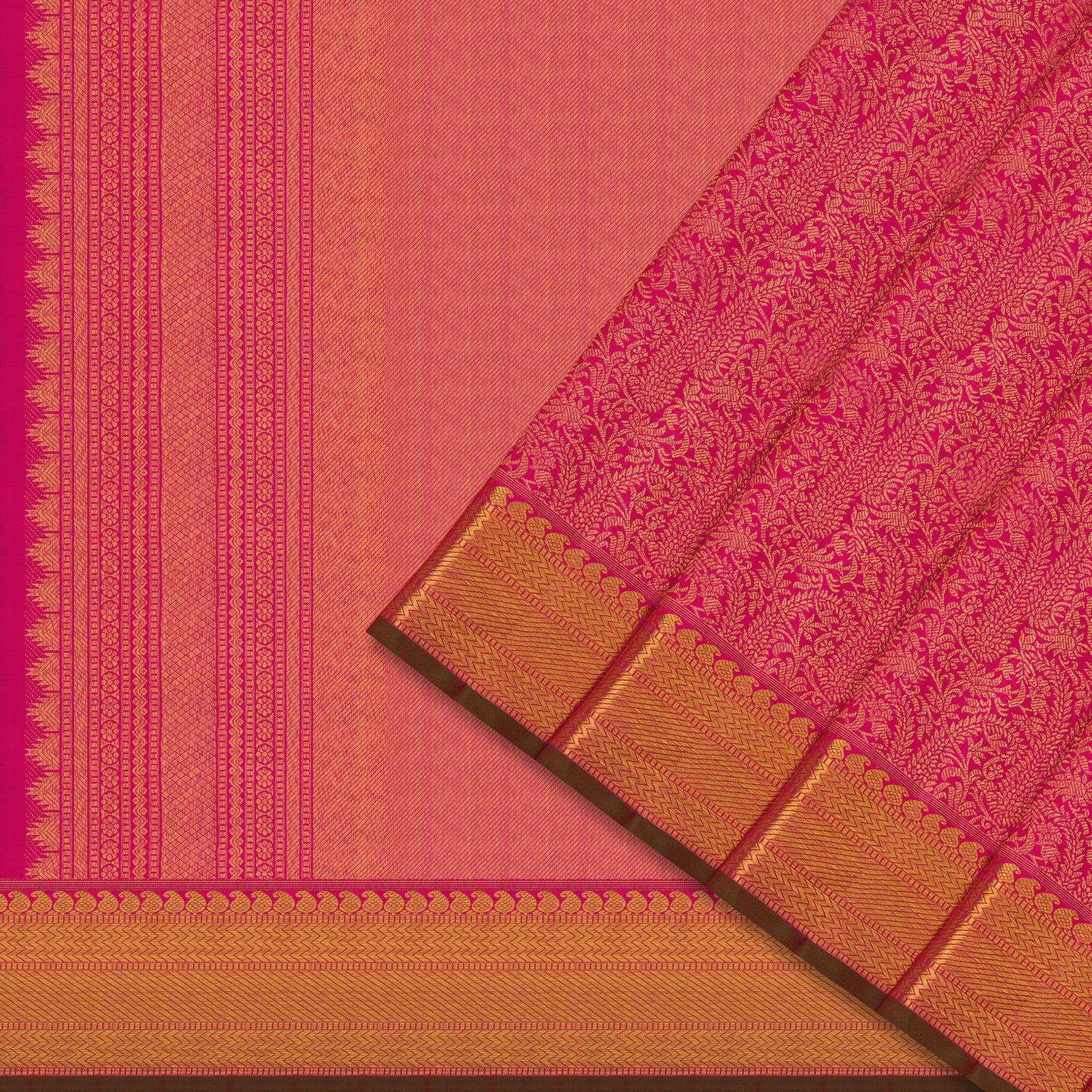 Kanakavalli Kanjivaram Silk Sari 24-615-HS001-10187 - Cover View