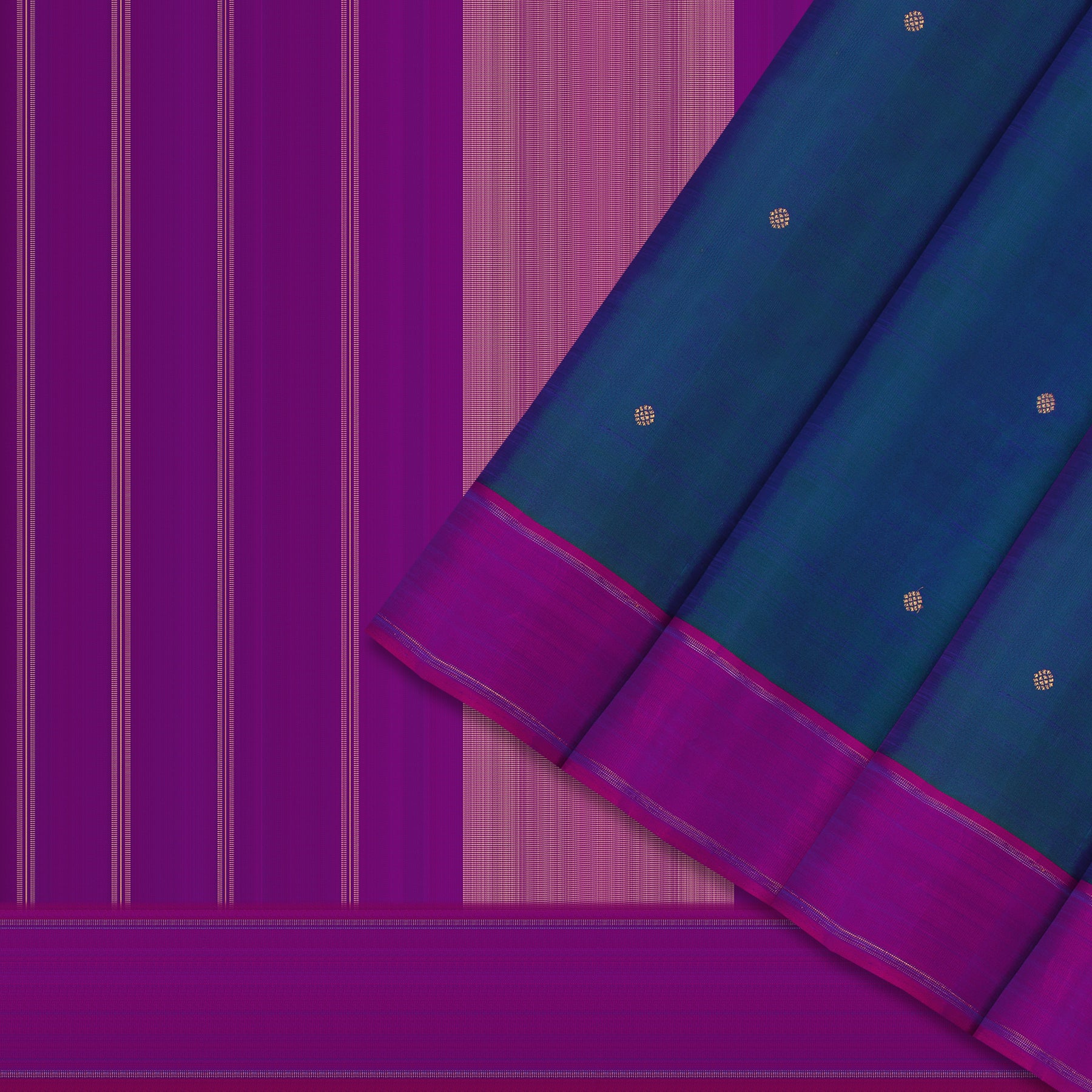 Kanakavalli Kanjivaram Silk Sari 24-615-HS001-10190 - Cover View