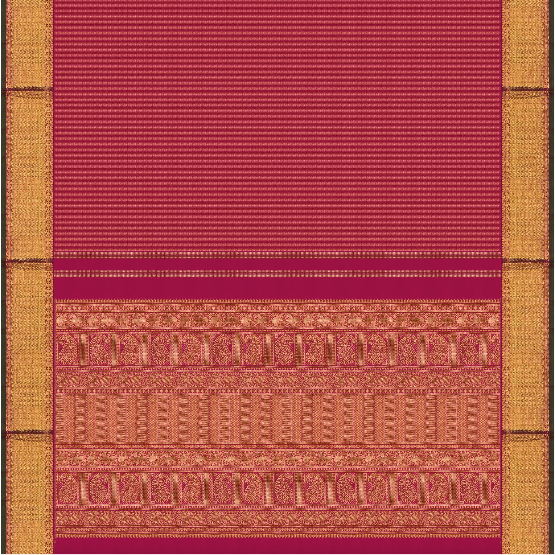 Kanakavalli Kanjivaram Silk Sari 24-615-HS001-10200 - Full View