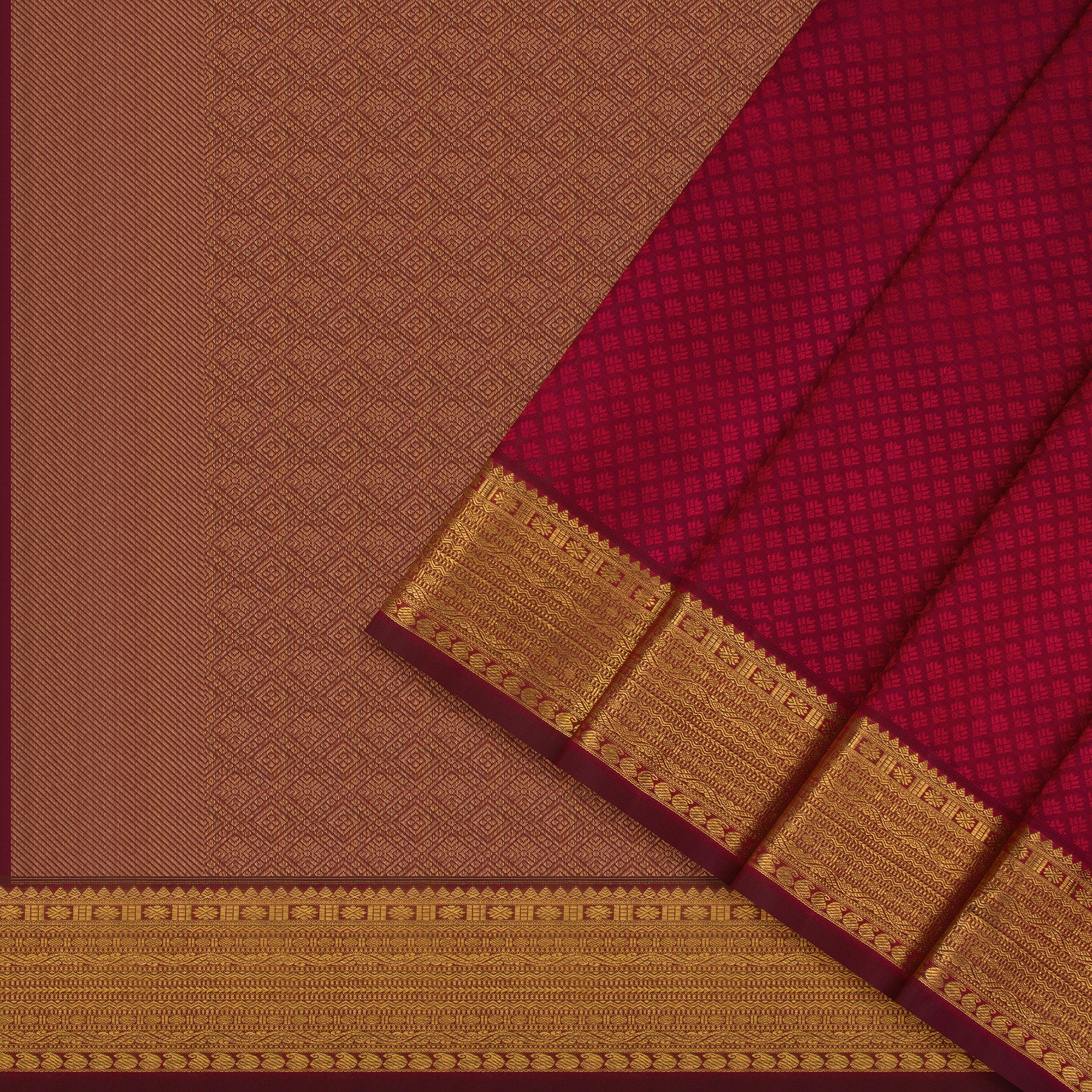 Kanakavalli Kanjivaram Silk Sari 24-615-HS001-10864 - Cover View