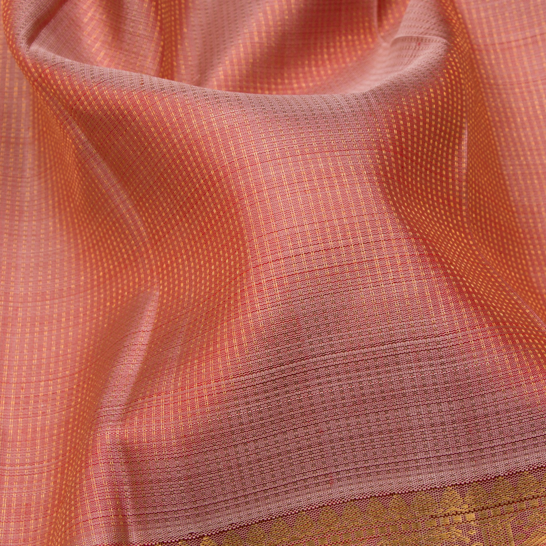 Kanakavalli Kanjivaram Silk Sari 24-615-HS001-10874 - Fabric View