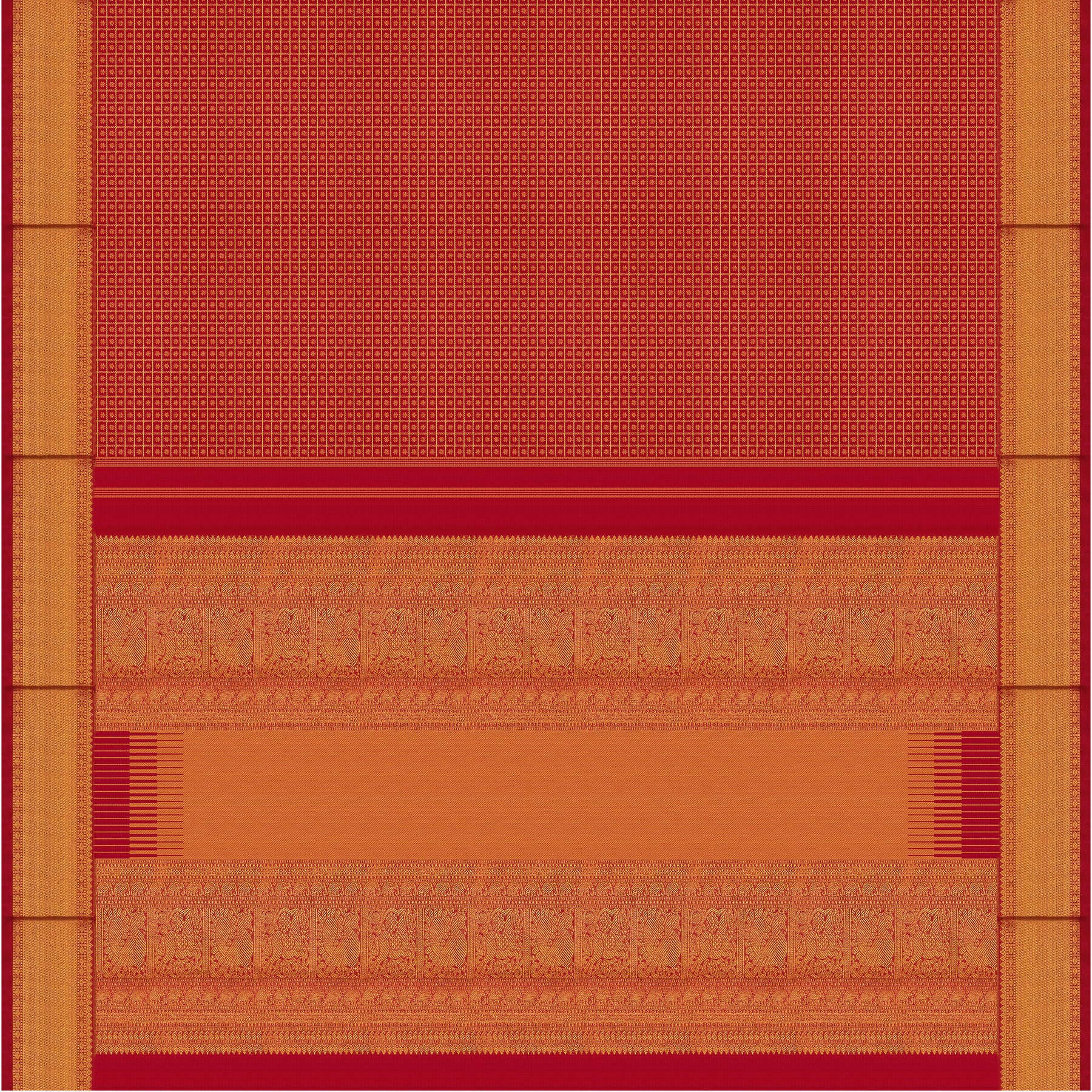 Kanakavalli Kanjivaram Silk Sari 24-615-HS001-10875 - Full View